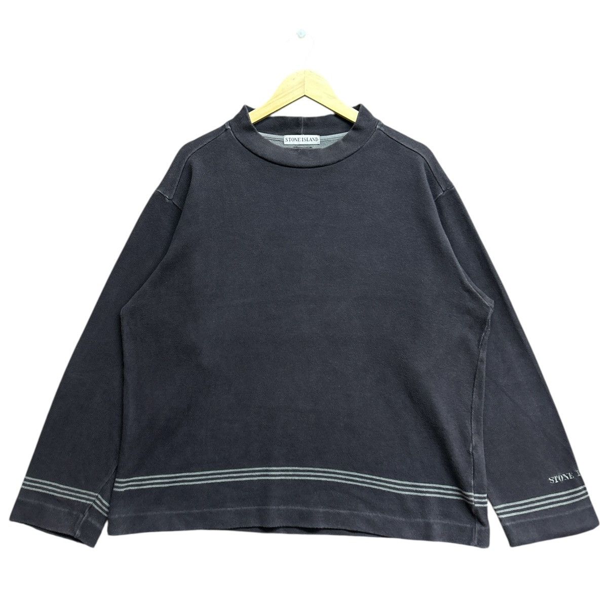 Stone Island Vintage Autumn/winter 1997 stone island sweatshirt Size US L / EU 52-54 / 3 - 1 Thumbnail