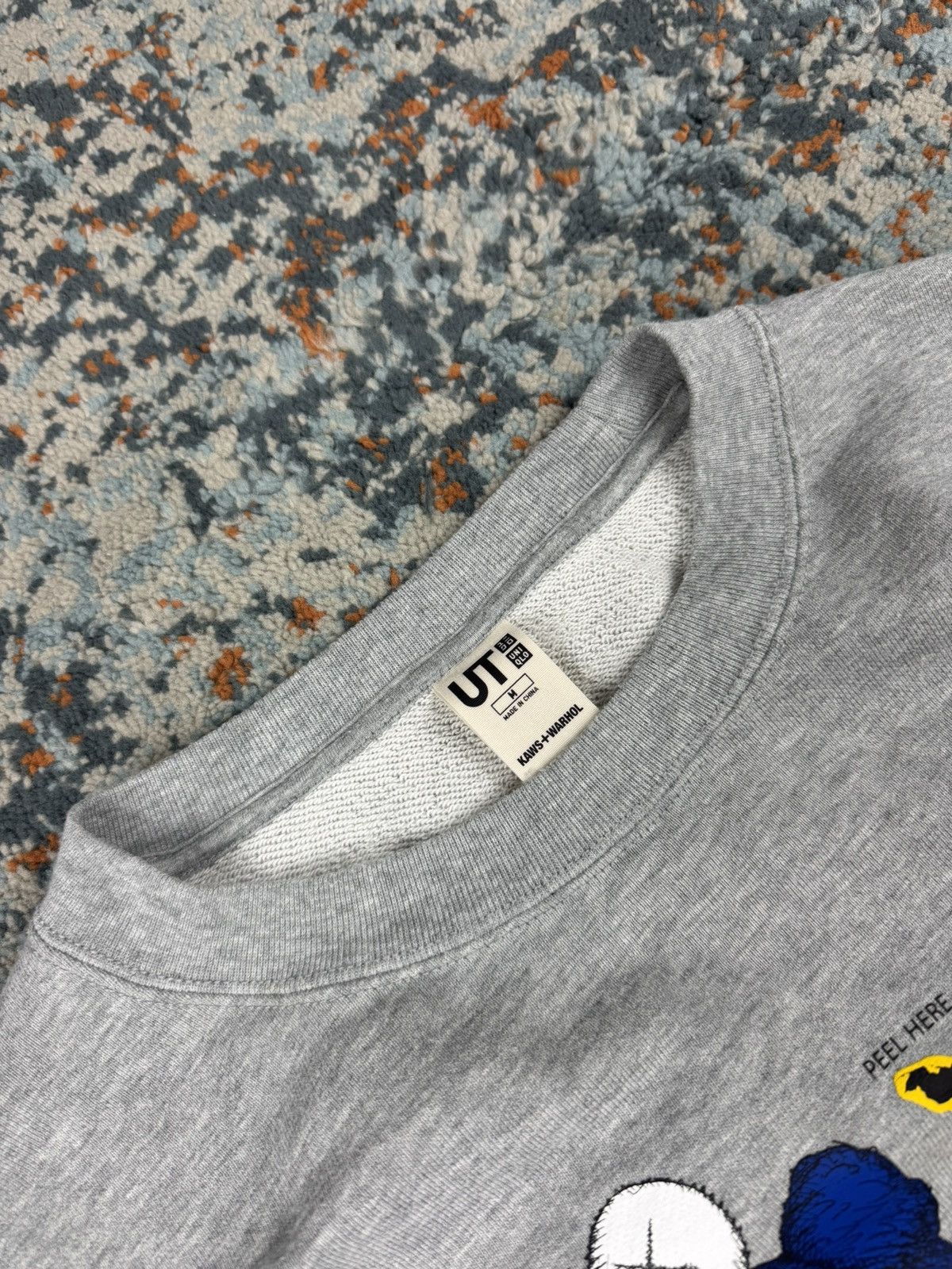 Andy Warhol × Kaws × Uniqlo Uniqlo x Kaws x Andy Warhol graphic crewneck sweatshirt boxy Size US M / EU 48-50 / 2 - 12 Thumbnail
