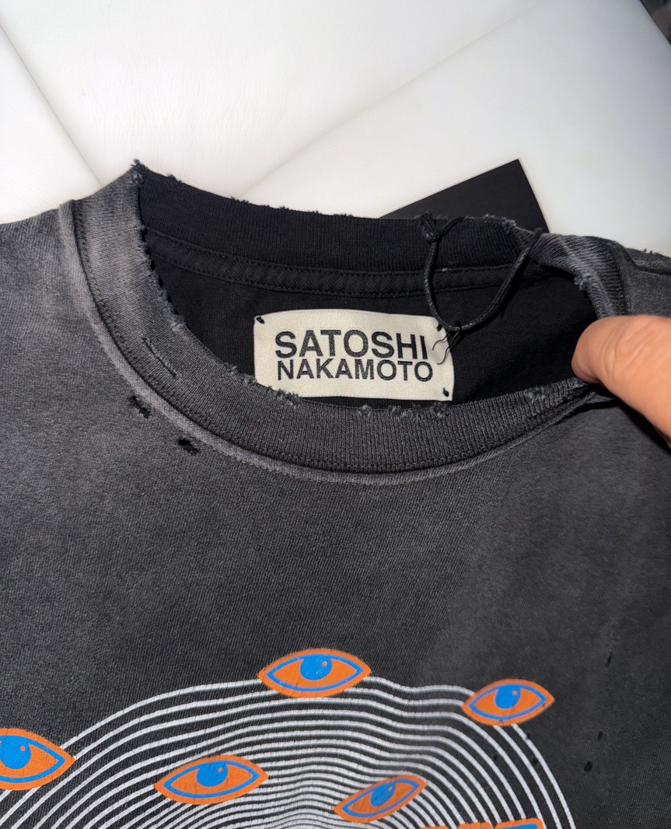 Satoshi Nakamoto Satoshi nakamoto logo t shirt Size US M / EU 48-50 / 2 - 2 Thumbnail