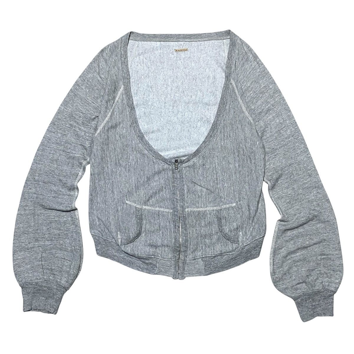 Kapital 🔥RARE🔥 Kapital cardigan zip sweatshirt Size XS / US 0-2 / IT 36-38 - 1 Thumbnail