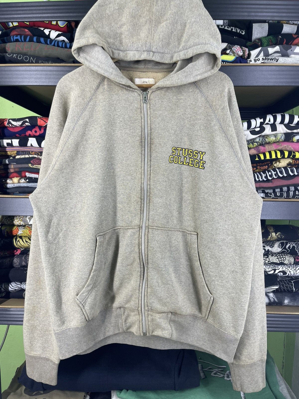 Stussy Vintage Stussy College Omiya Chapter 5th Anniversary Hoodie Size US L / EU 52-54 / 3 - 2 Thumbnail