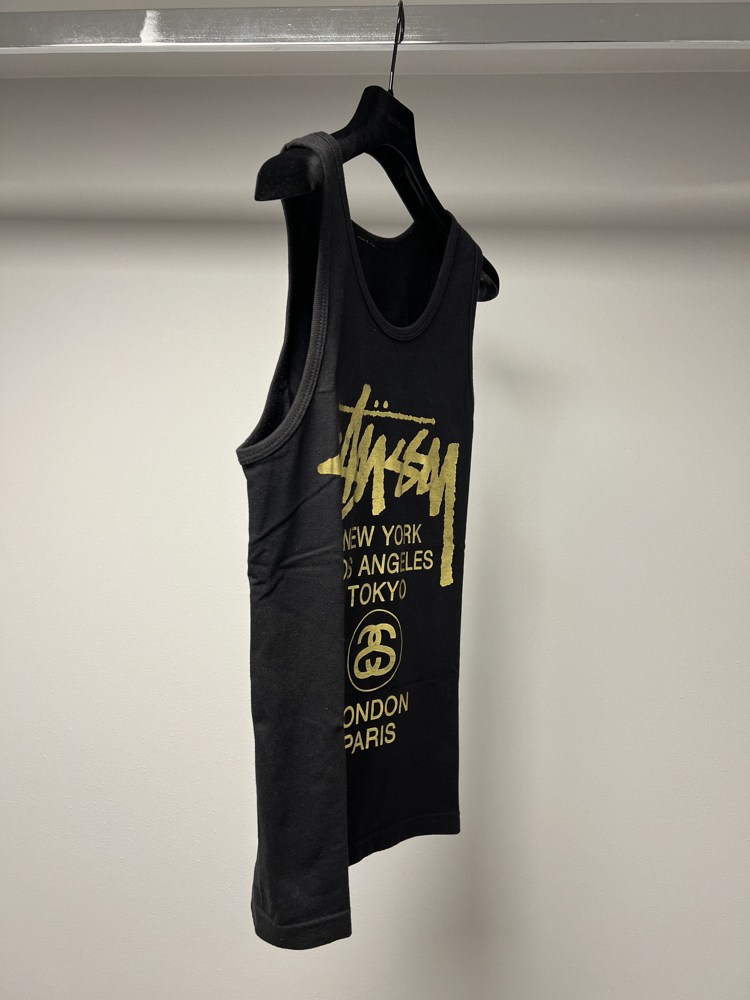 Stussy STUSSY NY / LA / TOKYO / LONDON / PARIS / Y2K TOUR, TANK TOP Size US M / EU 48-50 / 2 - 4 Thumbnail