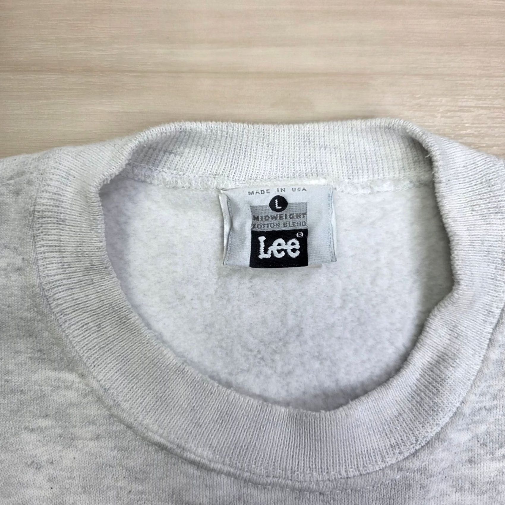 Lee VINTAGE Lee Penn State Nittany Lions Gray Crewneck Sweatshirt Big Print Large Size US L / EU 52-54 / 3 - 5 Thumbnail