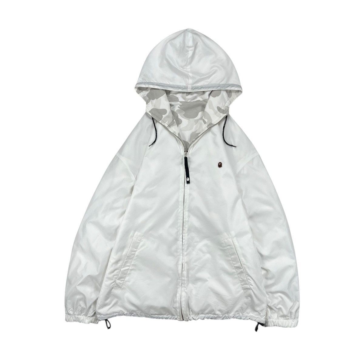 Bape BAPE WHITE CAMOUFLAGE 2 WAY HOODIE Size US M / EU 48-50 / 2 - 16 Thumbnail
