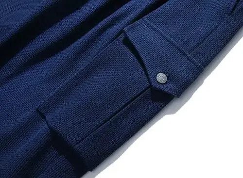Japanese Brand 21SS Indigo Union Japan Blue Dyed Sashiko Kendo Cargo Pants Size US 32 / EU 48 - 2 Thumbnail
