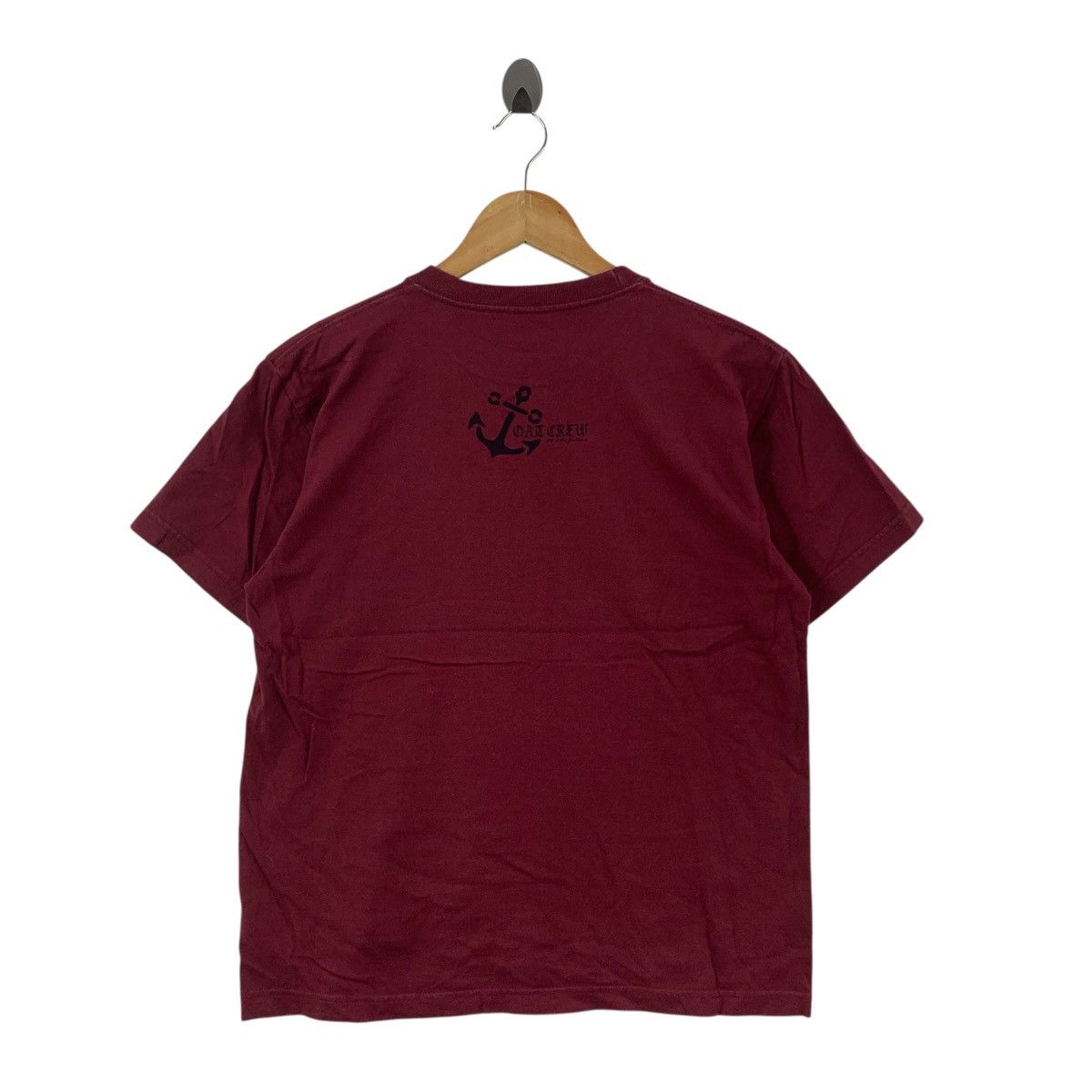 Japanese Brand OVER ARM THROW Yokohama Japanese Band Short Sleeve Tshirt Size US M / EU 48-50 / 2 - 2 Thumbnail