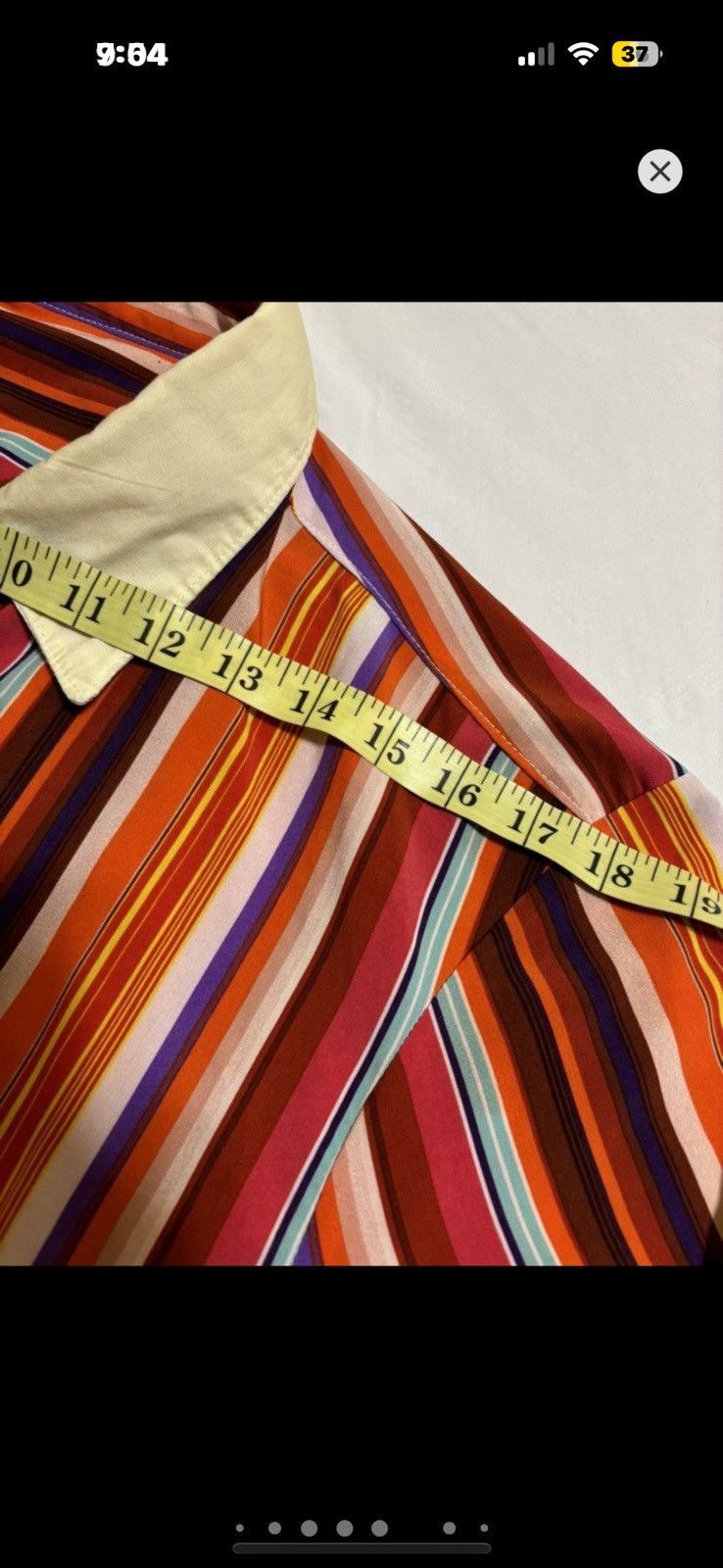 Vintage ***FINAL DROP***RARE 90s COLOUR BLOCK BUTTON UP S-M Size US M / EU 48-50 / 2 - 8 Thumbnail