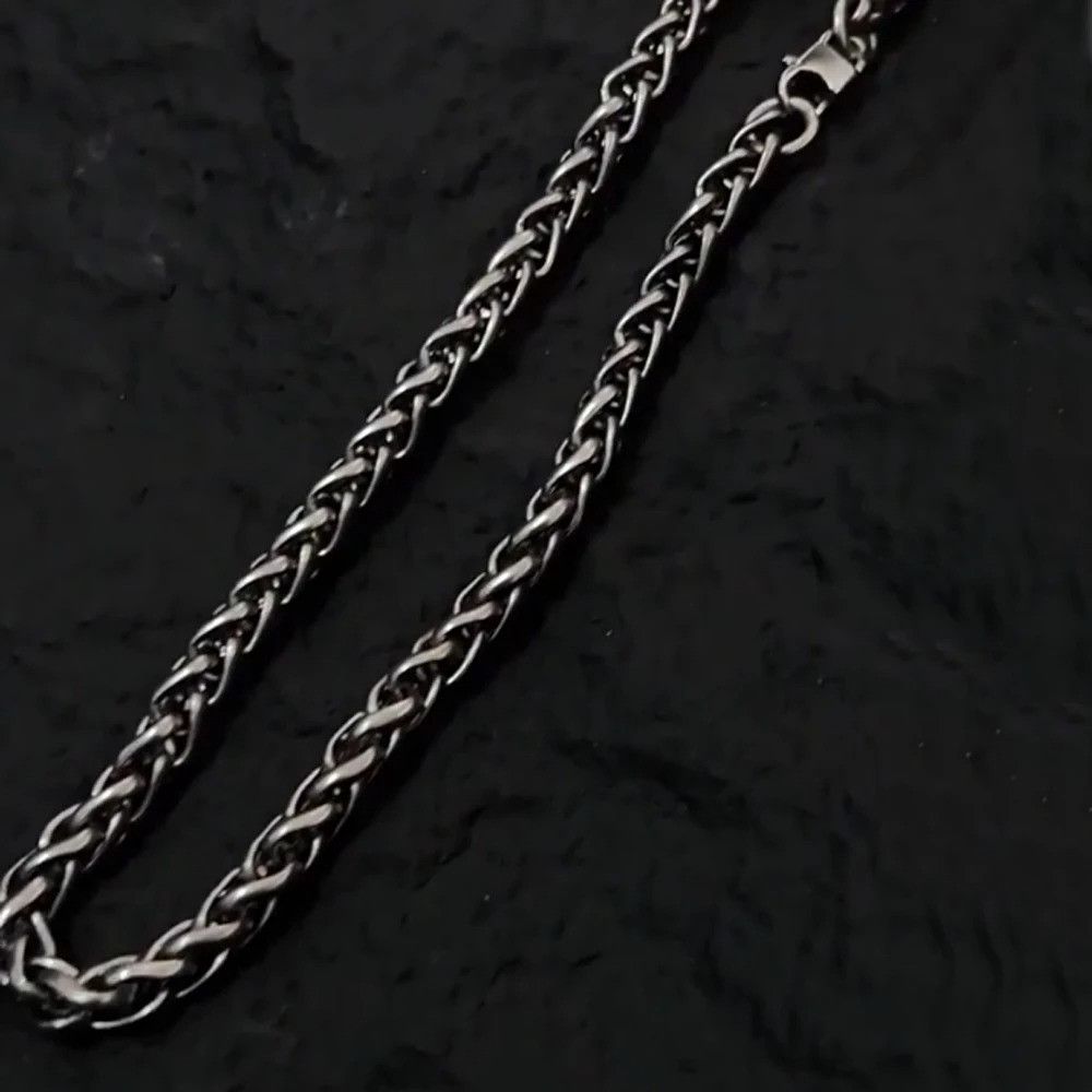 Other Titanium Alloy Link Chain Bracelet Bangles Gift For Him Size ONE SIZE - 2 Thumbnail