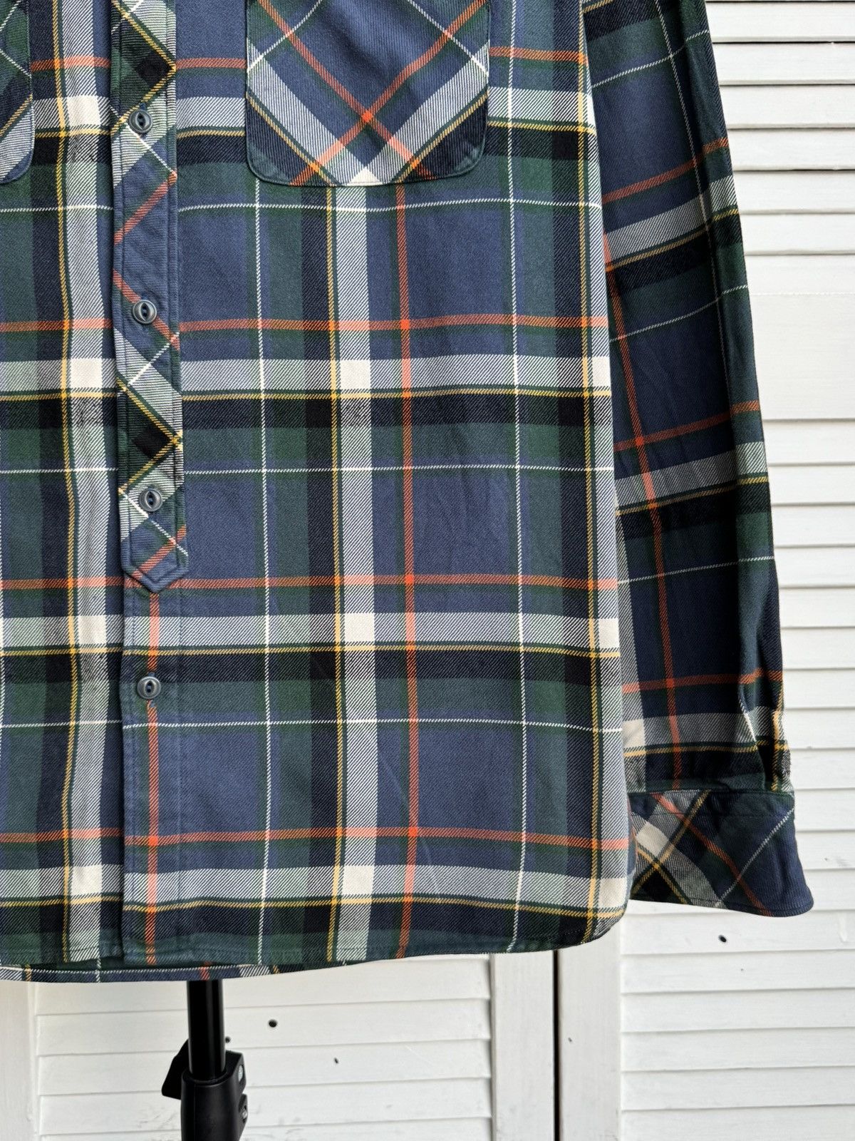 Lacoste Lacoste LIVE Tartan Plaid Button Up Shirt Double Pocket Size US M / EU 48-50 / 2 - 4 Thumbnail