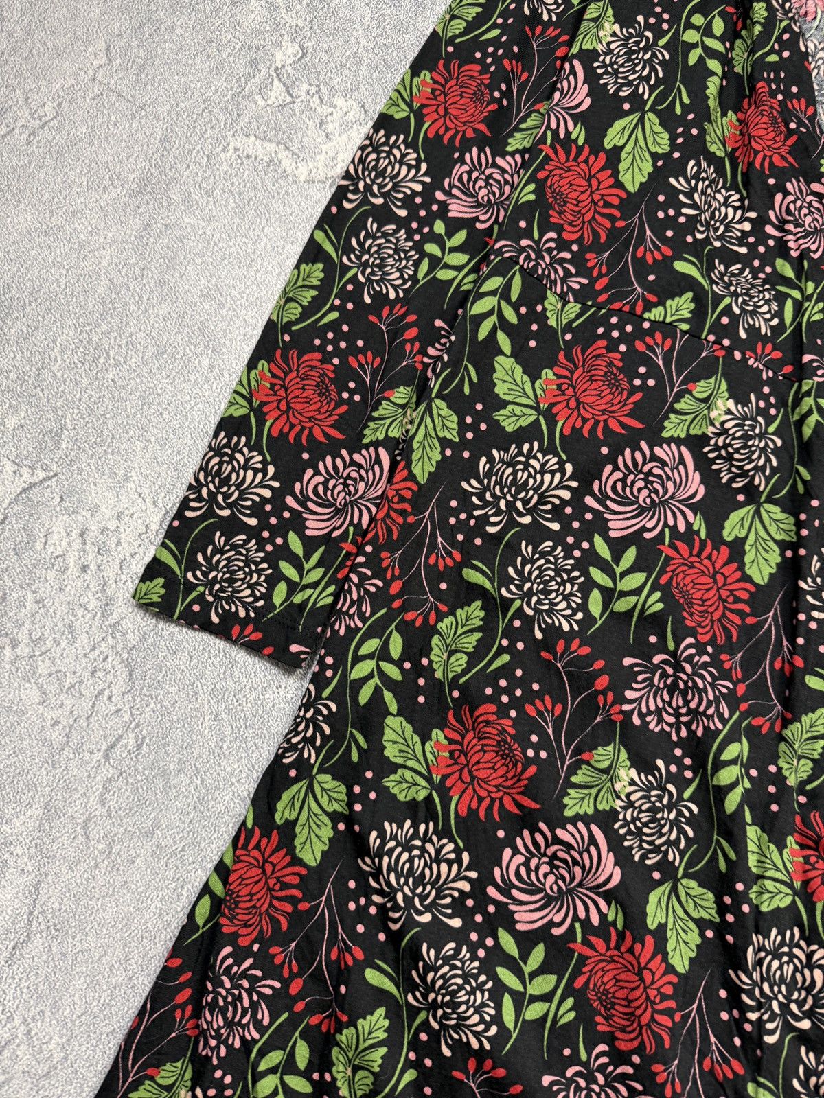 Gudrun Sjoden Gudrun Sjoden Women Dress Linen Cotton Flowers Size M / US 6-8 / IT 42-44 - 4 Thumbnail