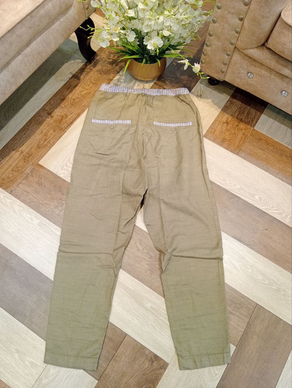 Issey Miyake NE-NET ISSEY MIYAKE 4 POCKET PANTS - SIZE 2 Size US 31 - 8 Thumbnail