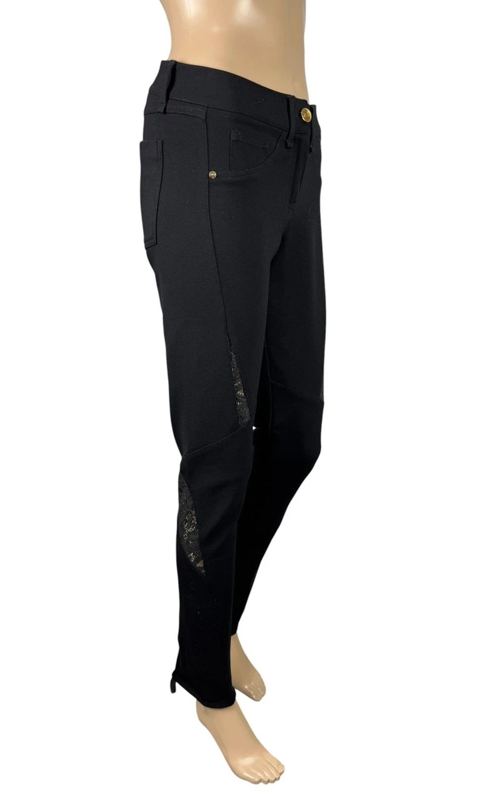 Cavalli Class Cavalli Class Slim Pants with Mesh size IT42 US6 Size 28" / US 6 / IT 42 - 4 Thumbnail