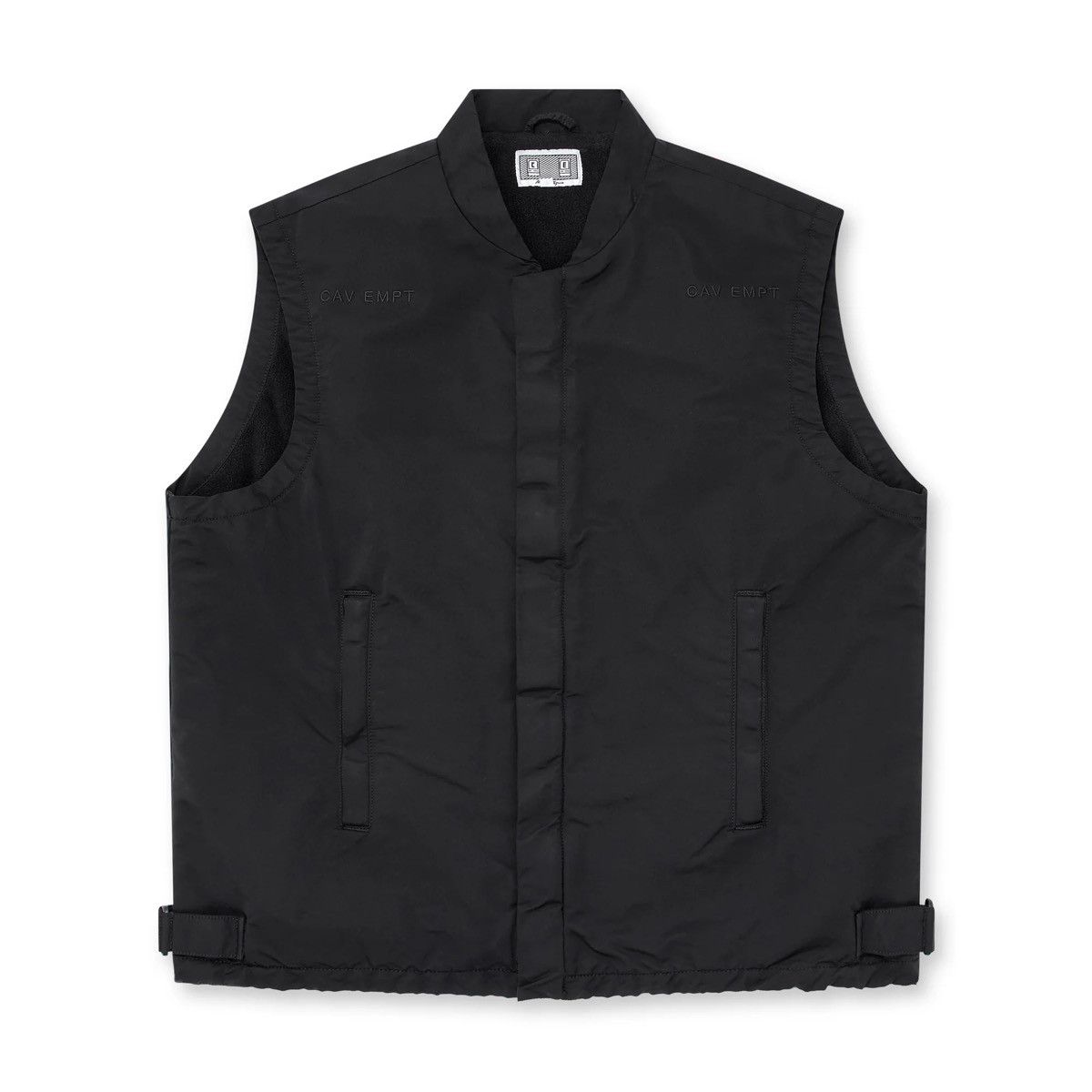 シーイーFLEECE LINING VEST BLACK