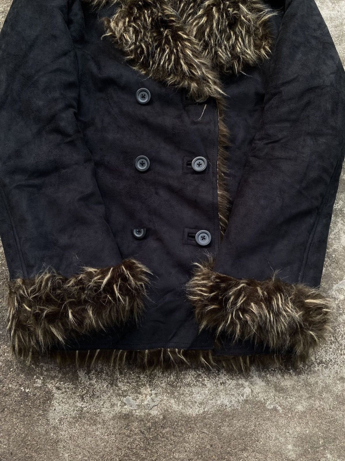 Yasuyuki Ishii FAUX FUR GOTHIC JAPANESE FYLS STYLE JACKET Size US M / EU 48-50 / 2 - 4 Thumbnail