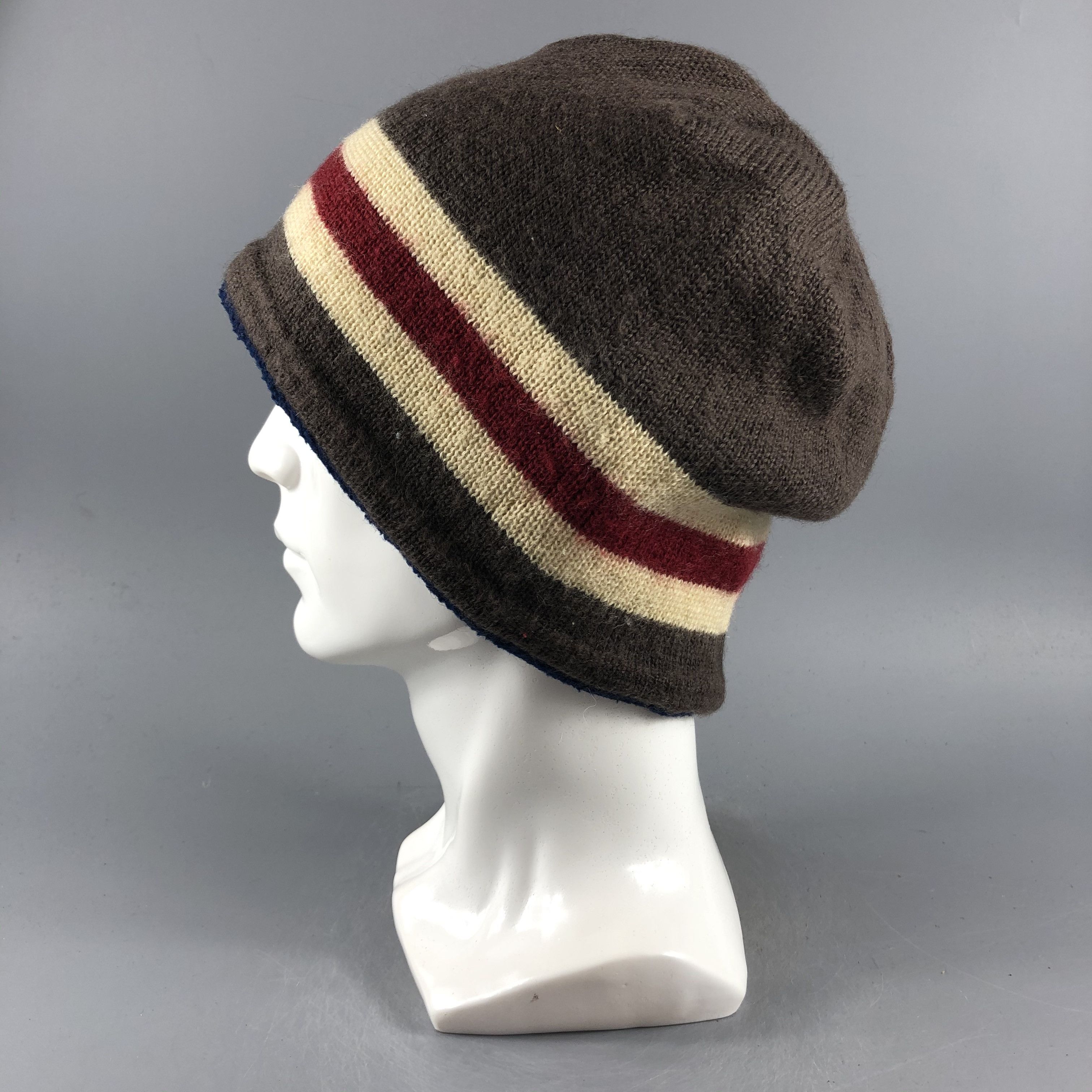Japanese Brand × Other × Vintage WL Wind Lip Cuffless Beanie Snow Hat Snow Cap -D277 Size ONE SIZE - 2 Thumbnail