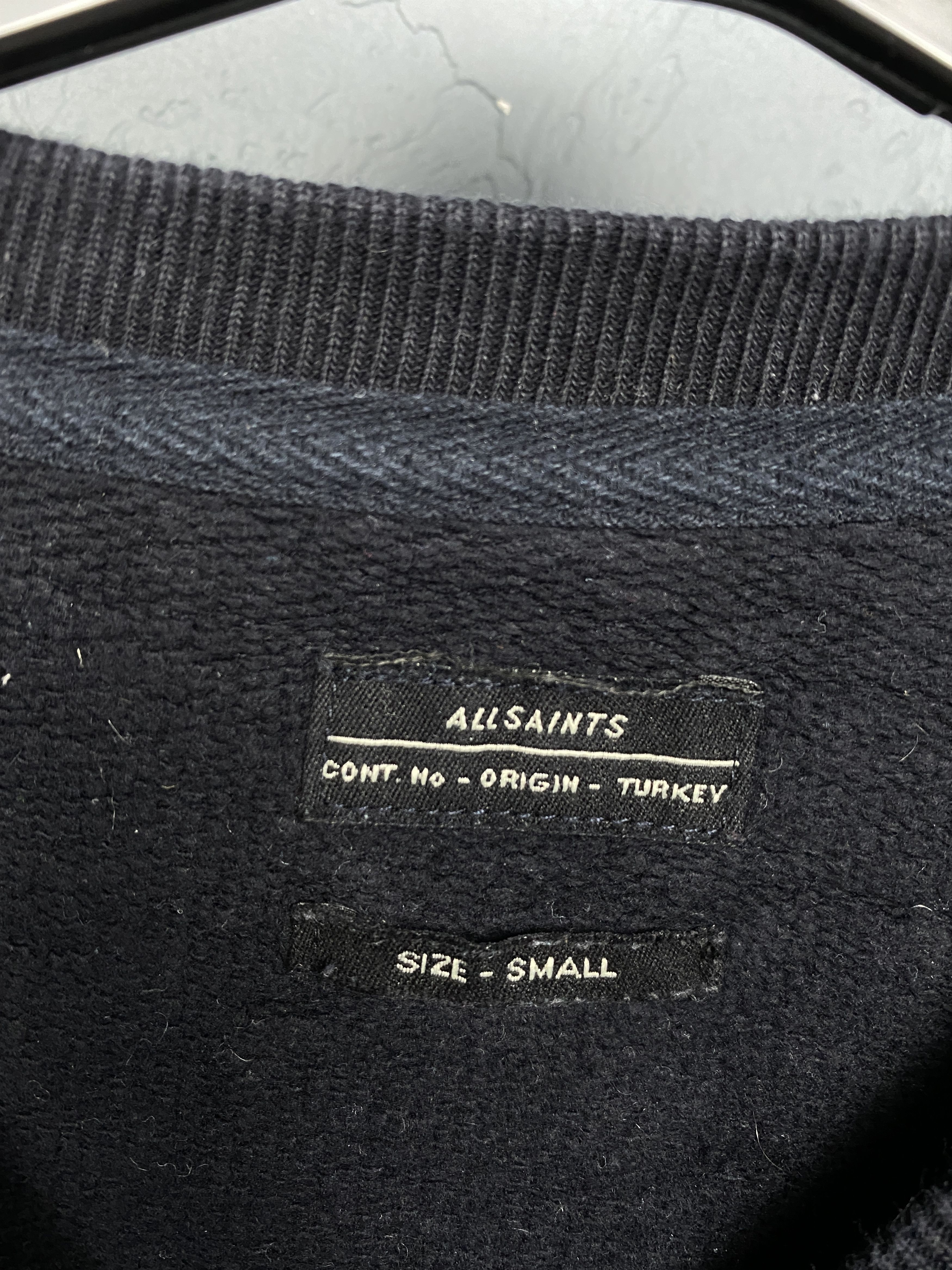 Allsaints Allsaints Vintage Mens Wilde Crew Neck Sweatshirt Y2K Size US S / EU 44-46 / 1 - 4 Thumbnail