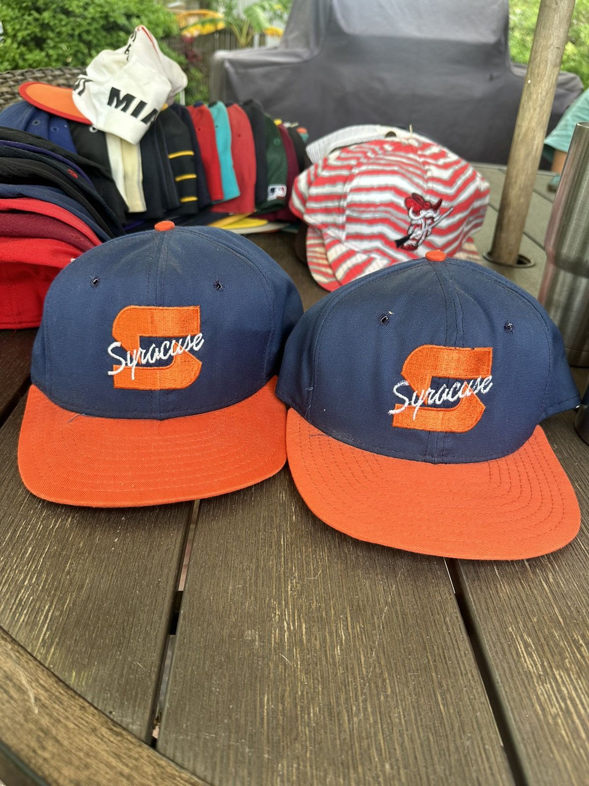 New Era 80s Syracuse AJD vintage hat Size ONE SIZE - 6 Thumbnail