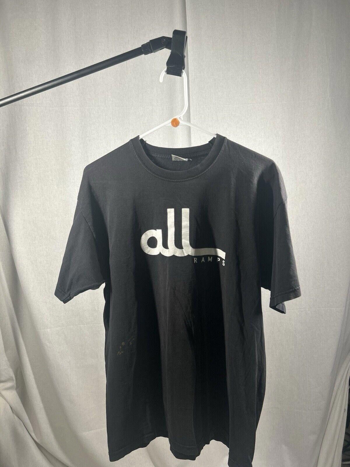 Fruit Of The Loom Y2K Bleach Stained All Ramps Skateboarding T-Shirt Size US L / EU 52-54 / 3 - 1 Thumbnail