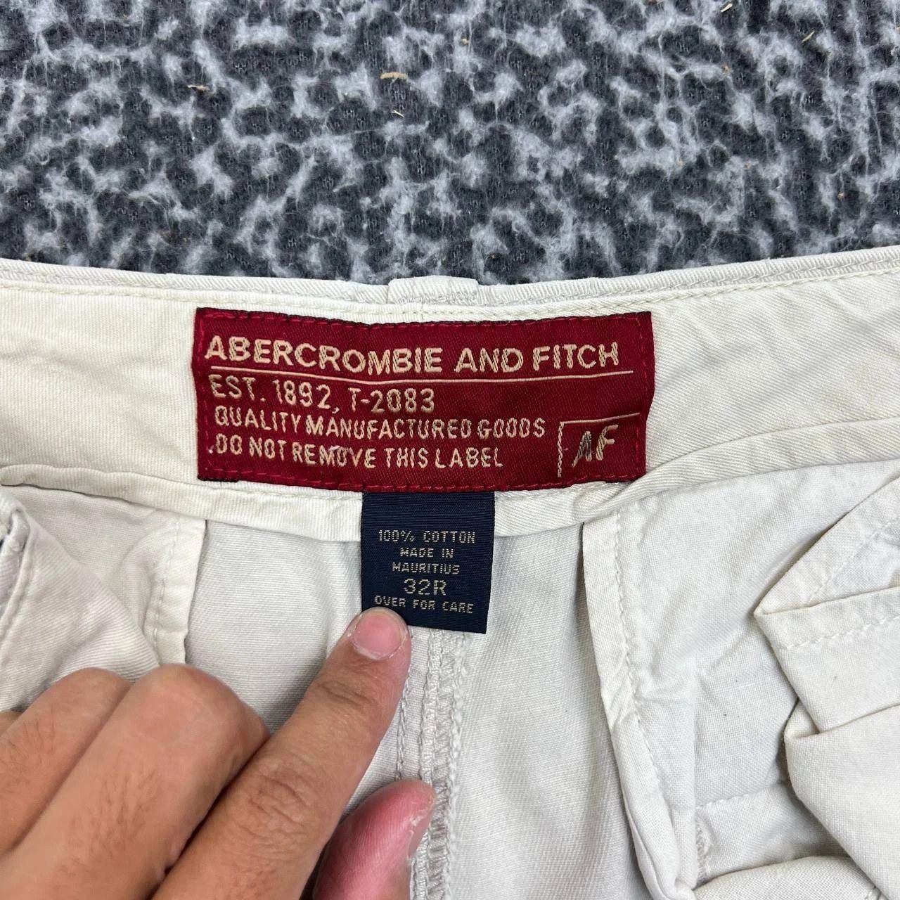Abercrombie & Fitch Vintage Abercrombie & Fitch Pants Men 32R Straight 35x30 Size US 35 - 7 Thumbnail