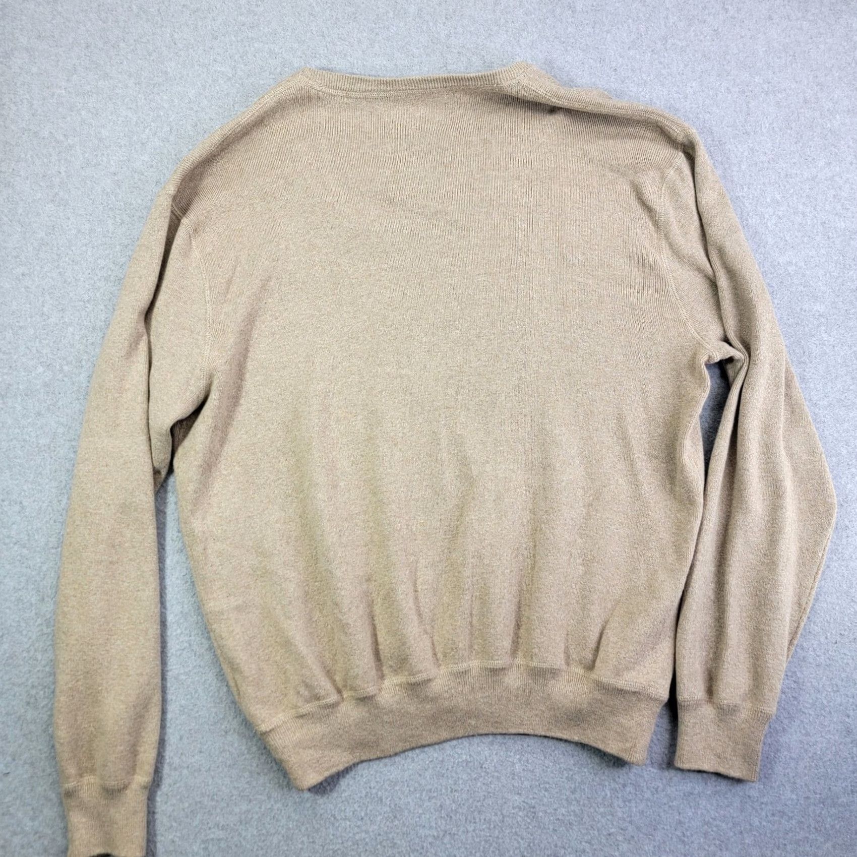 Ralph Lauren Polo Ralph Lauren Men Size XL Cotton Sweater Beige Crew Neck Pullover Size US XL / EU 56 / 4 - 6 Thumbnail