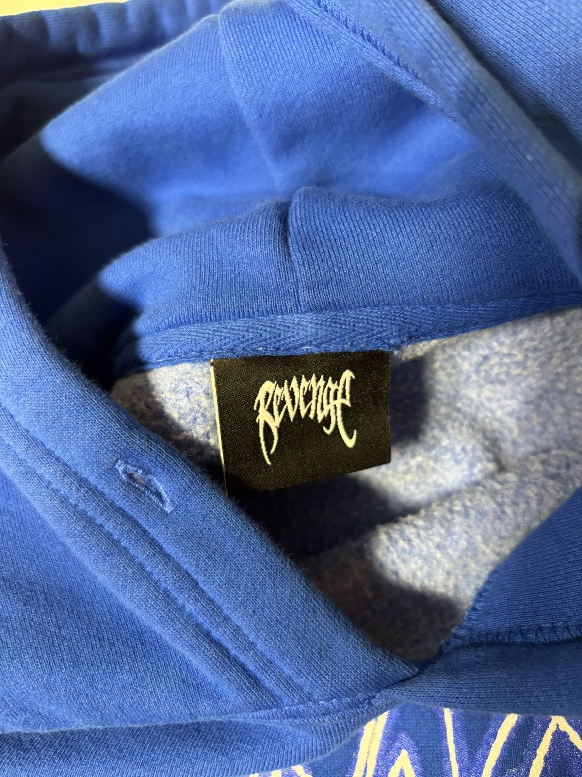Revenge Revenge Blue Lightning Hoodie Size US S / EU 44-46 / 1 - 3 Thumbnail