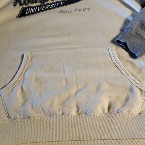 Vintage BLUE 84 "Roughin It University" Athletic Sz. XL HOODIE Hoody Size US XL / EU 56 / 4 - 4 Thumbnail