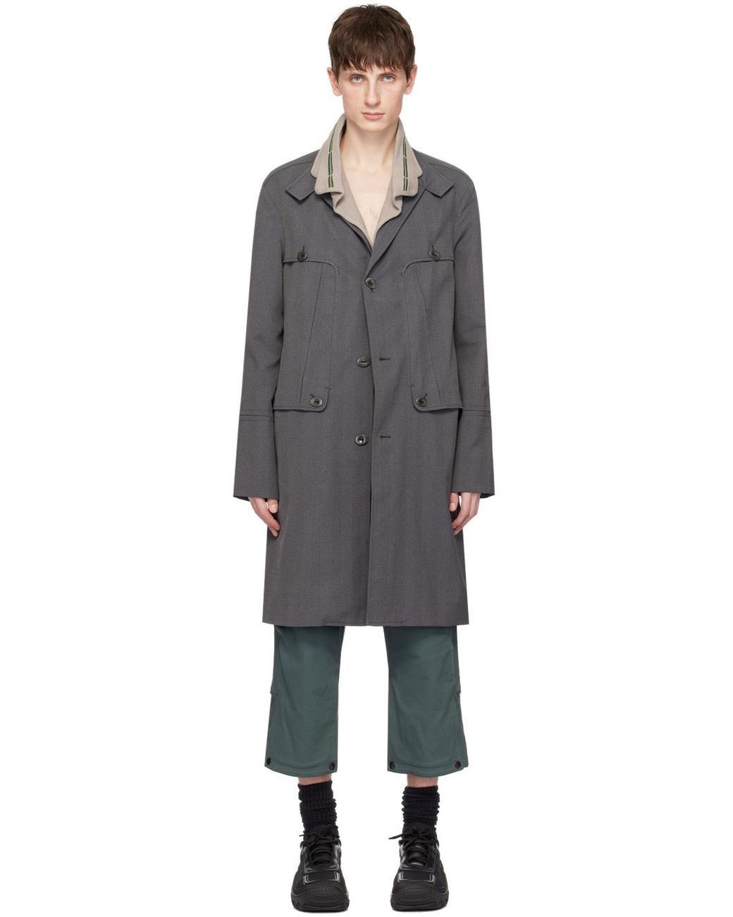 Kiko Kostadinov Kiko Kostadinov SS24 00162024 Brecht Coat Size US M / EU 48-50 / 2 - 15 Thumbnail