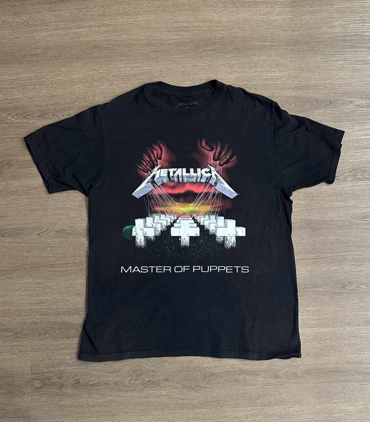 Band Tees × Metallica Master of Puppets 1986 Band Tee Black Size US L / EU 52-54 / 3 - 1 Thumbnail