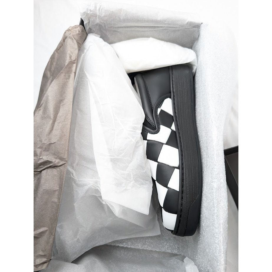 Bottega Veneta o1rshd1 Bolt Calf Intrecciato Sneakers in Nero / Optic White Size US 7.5 / EU 40-41 - 23 Thumbnail