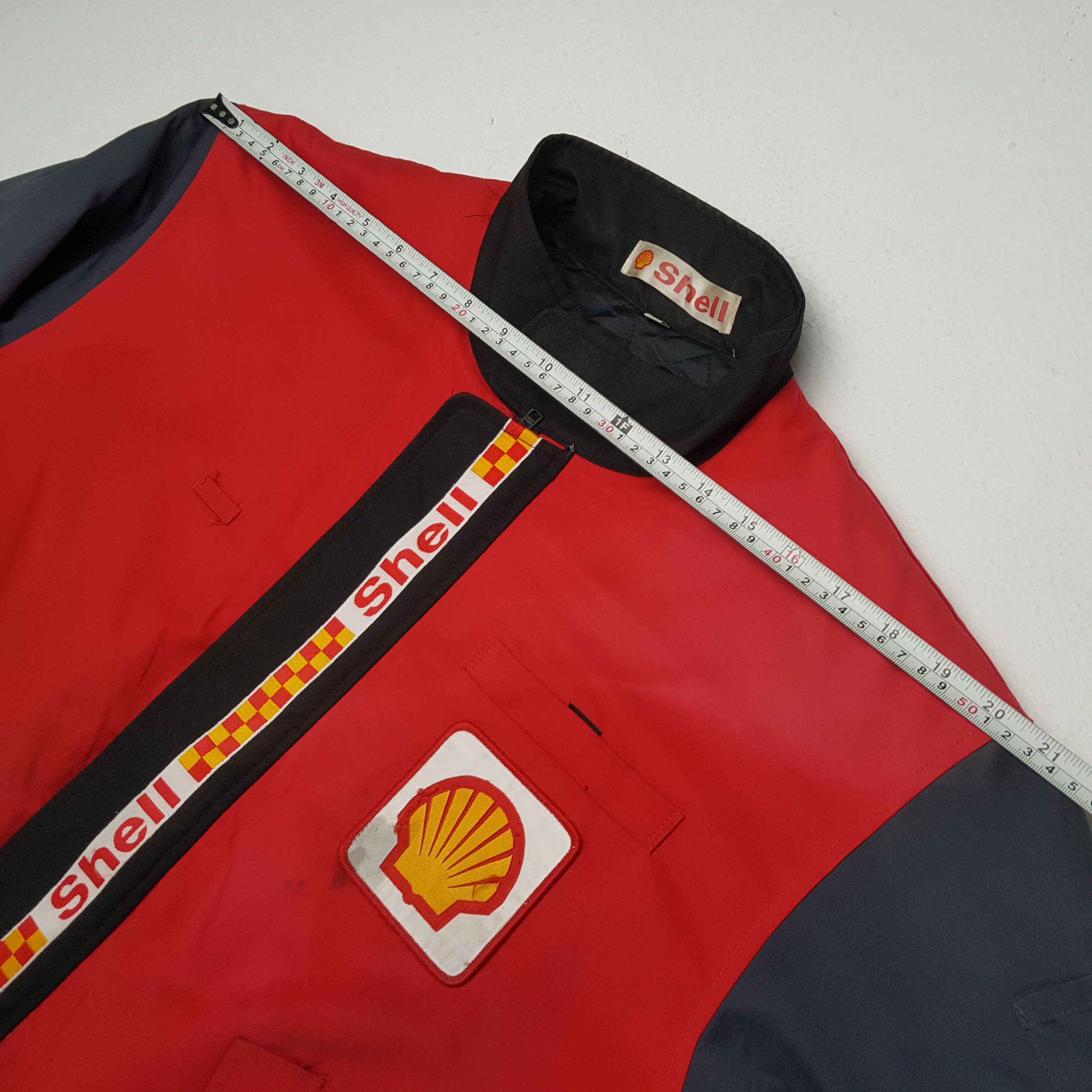 Ferrari × Vintage Vintage SHELL Ferrari Formula One Racing Oil Jacket Size US L / EU 52-54 / 3 - 4 Thumbnail