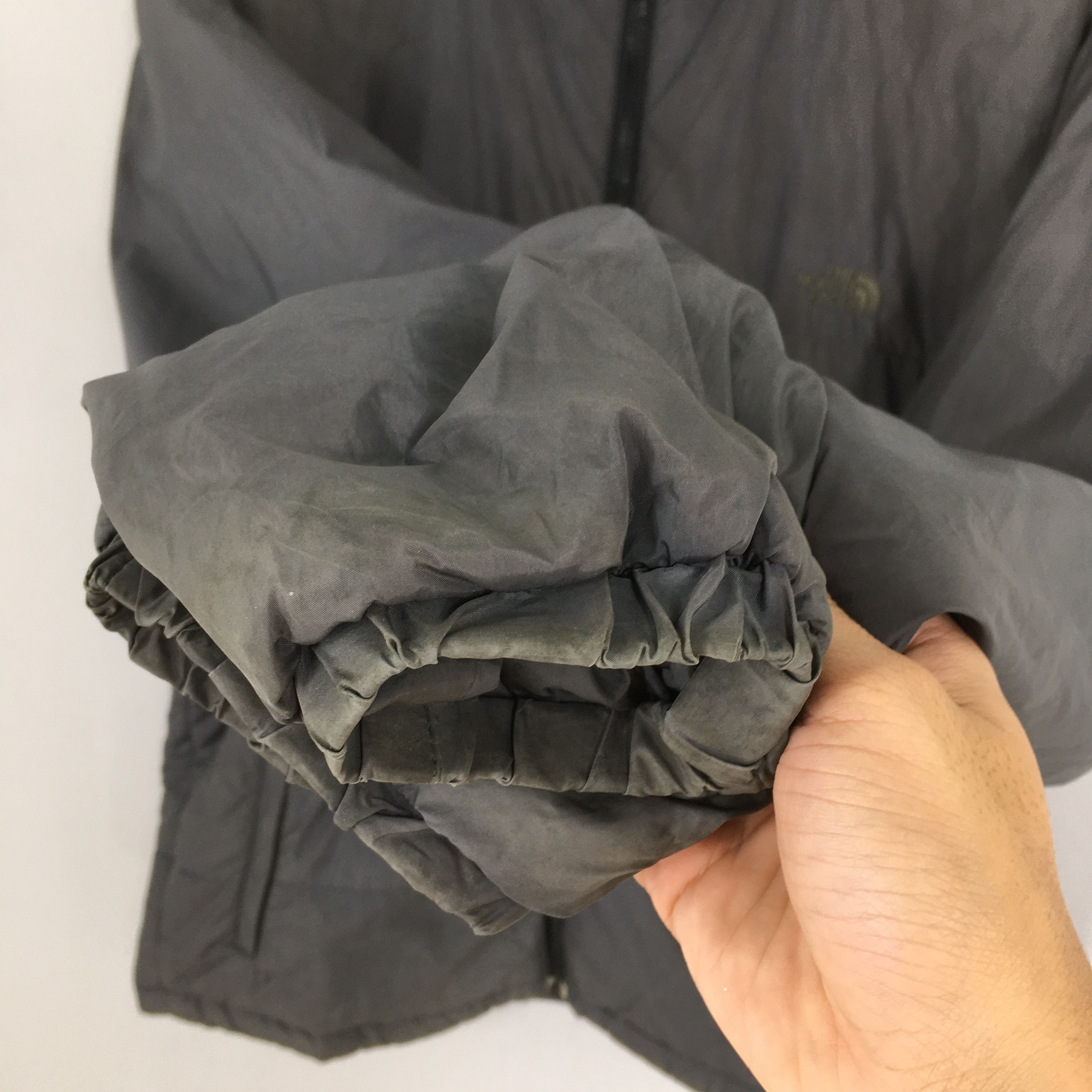 The North Face Vintage The North Face Gray Windbreaker Jacket XLarge Size US XL / EU 56 / 4 - 5 Thumbnail
