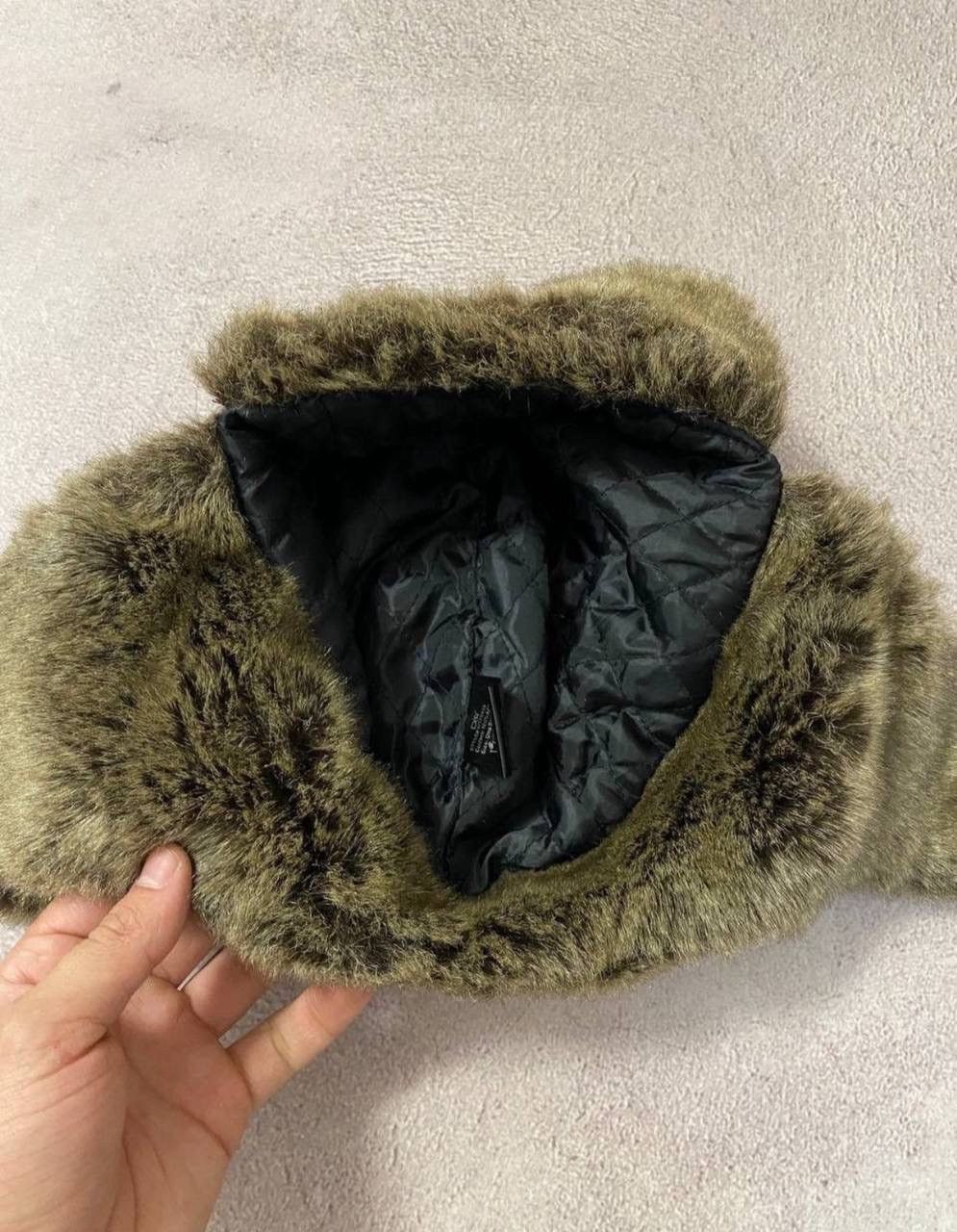 Japanese Brand Fur Hat IF Six Was Nine style Fur LGB style Ushanka Size ONE SIZE - 5 Thumbnail