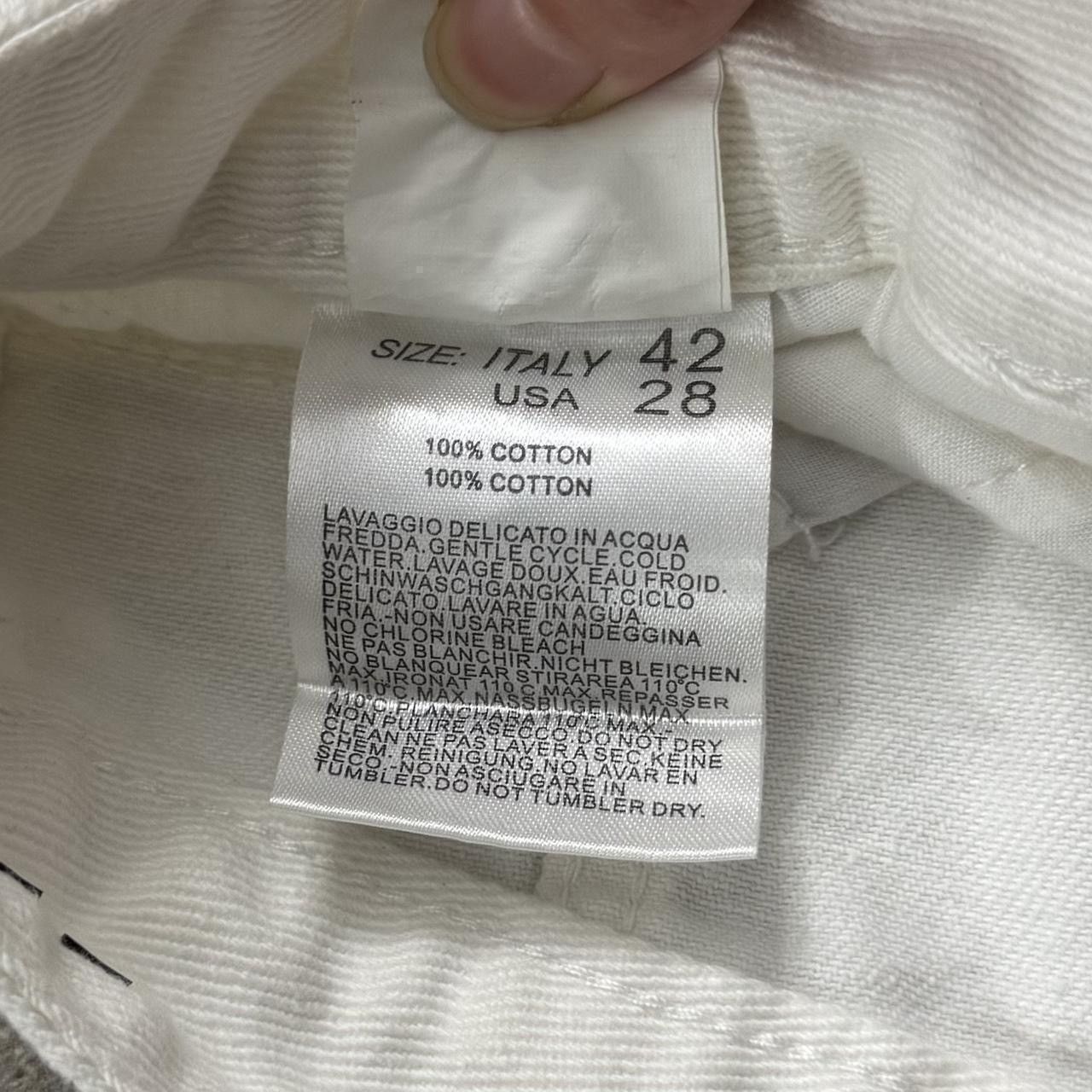 Fashion Nova White Multi-Pocket Wide Leg High Waisted Baggy Cargo Pants Size 28" / US 6 / IT 42 - 5 Thumbnail