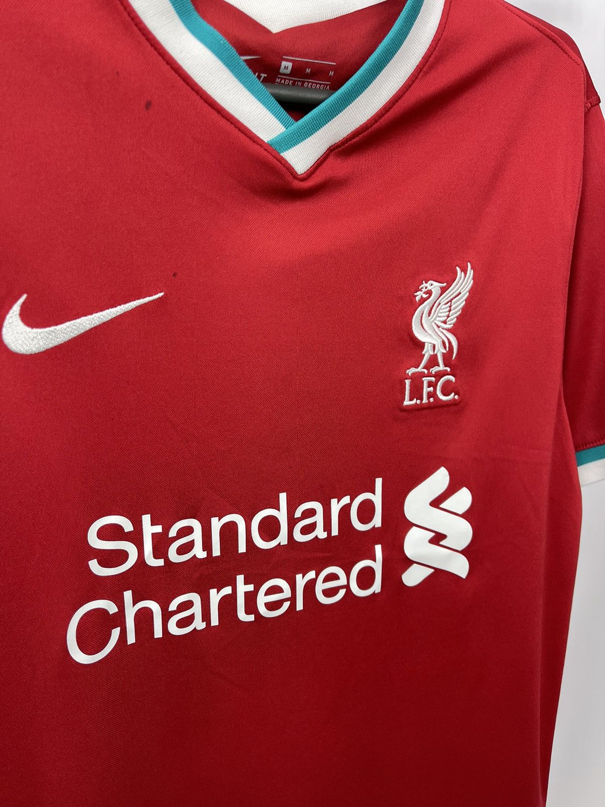 Nike NIKE LIVERPOOL 2020 2021 HOME FOOTBALL SHIRT SOCCER MENS M Size US M / EU 48-50 / 2 - 3 Thumbnail