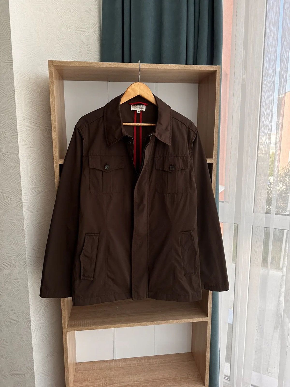 Vintage Roy Robson Archive Collection Brown Nylon Jacket