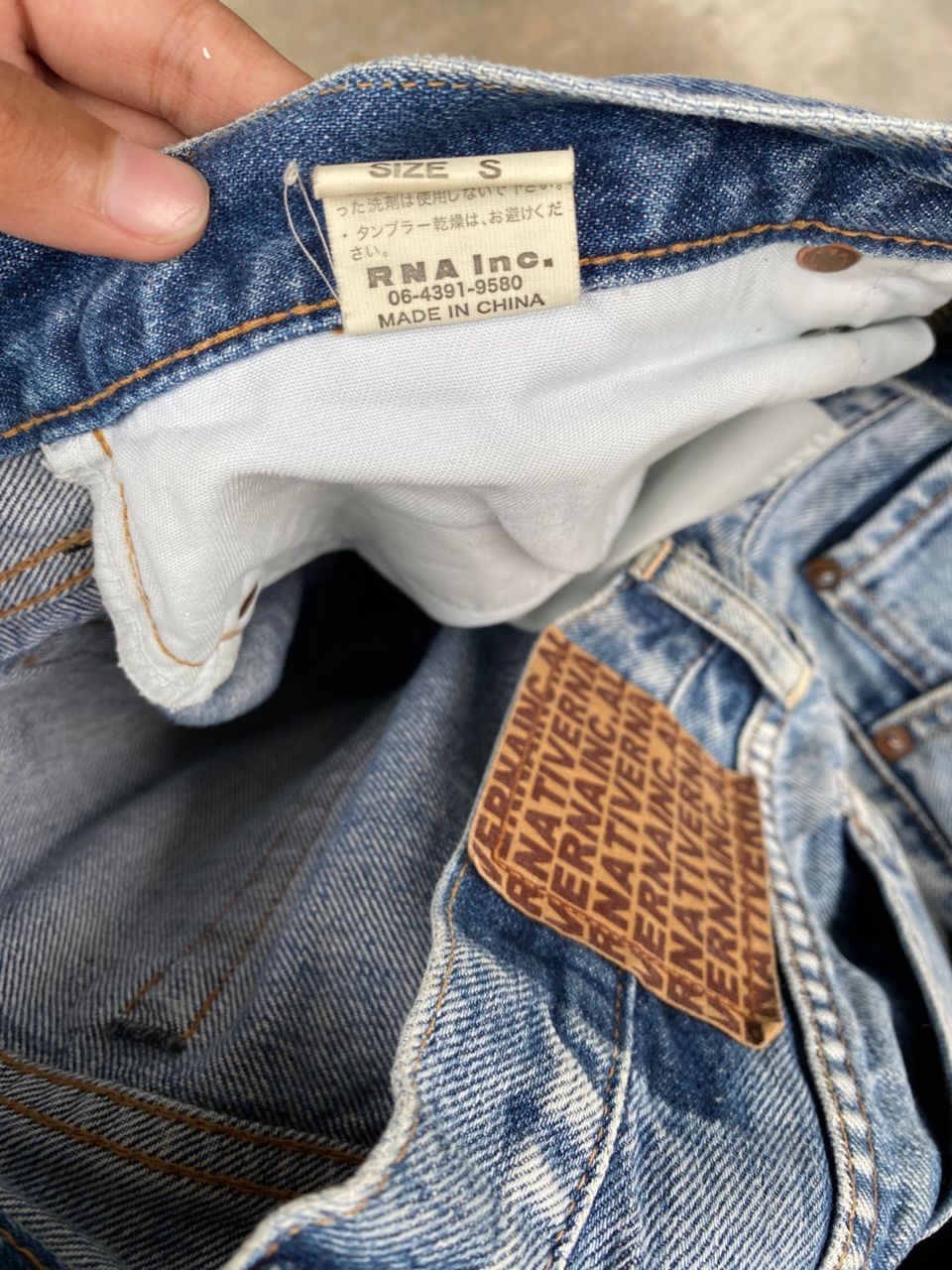 Japanese Brand 💥BEST OFFER💥VINTAGE RNA INC DISTRESSED DENIM Size US 30 / EU 46 - 11 Thumbnail