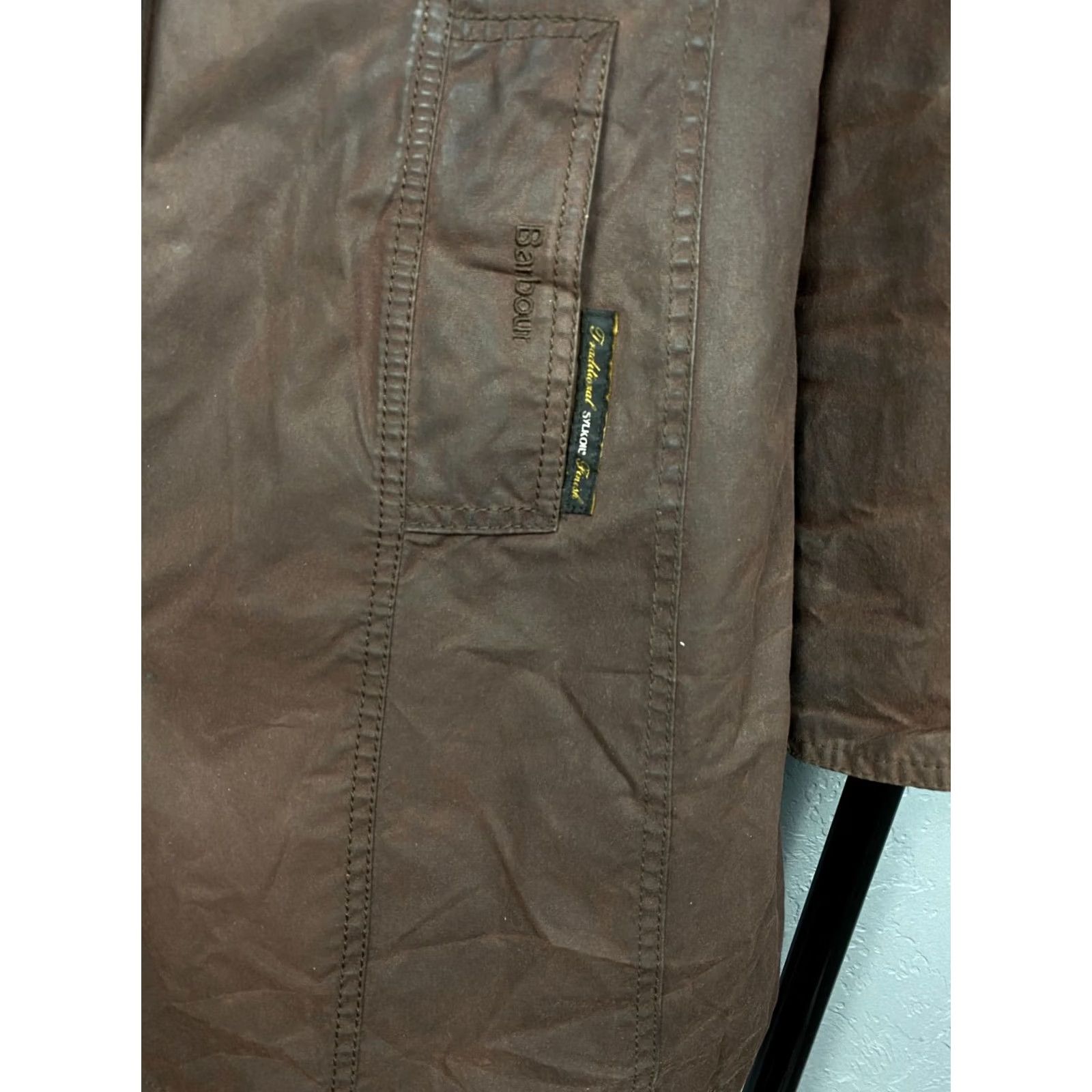 Barbour VINTAGE Barbour Belsay Waxed Jacket Womens XS? Not applicable Size XL / US 12-14 / IT 48-50 - 6 Thumbnail