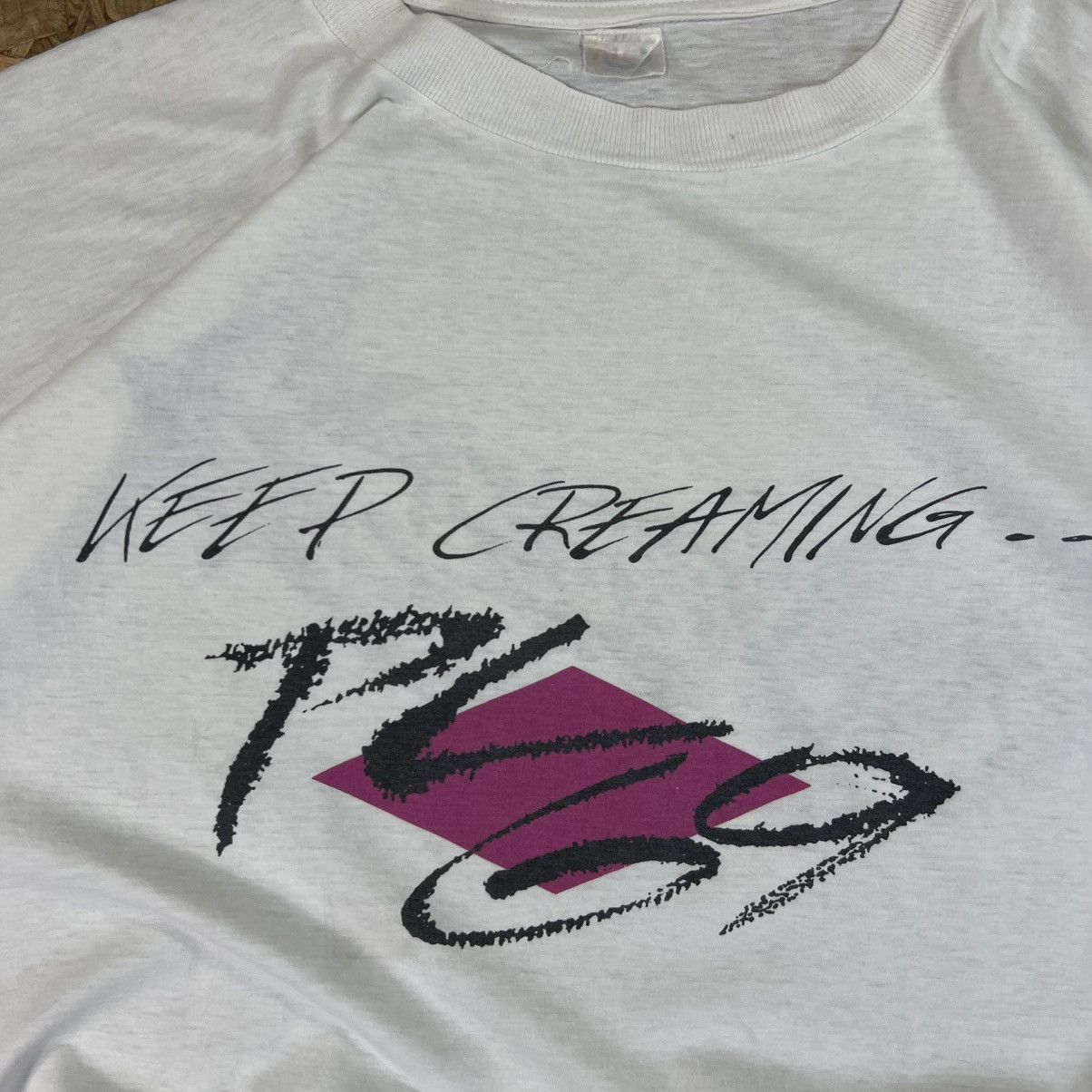 Band Tees × Vintage Pink Cream 69 Vintage Band Tee T-shirt Tour 90s Size US XL / EU 56 / 4 - 3 Thumbnail