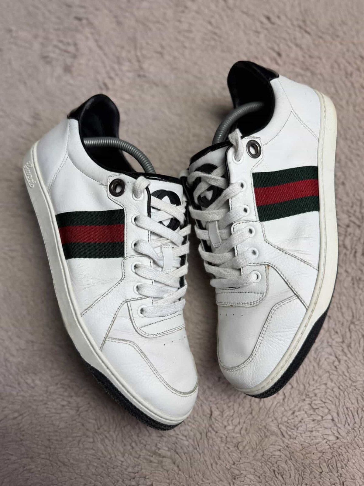 Gucci Gucci Coda 283115 White Leather Men’s Sz 10 Fashion Sneakers Size US 10 / EU 43 - 2 Thumbnail