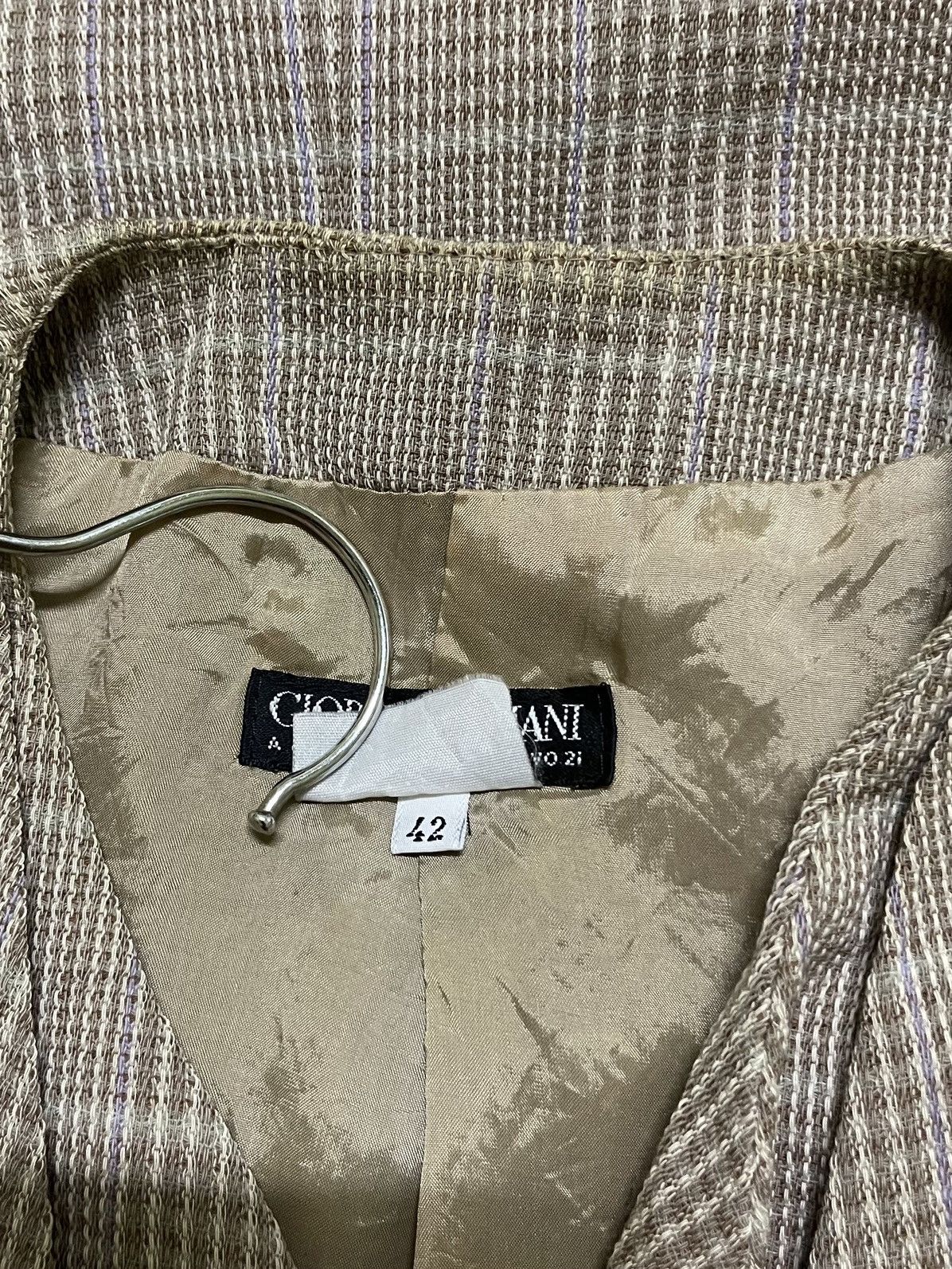 Giorgio Armani × Vintage Giorgio Armani Blazer Jacket 42 Size M / US 6-8 / IT 42-44 - 14 Thumbnail
