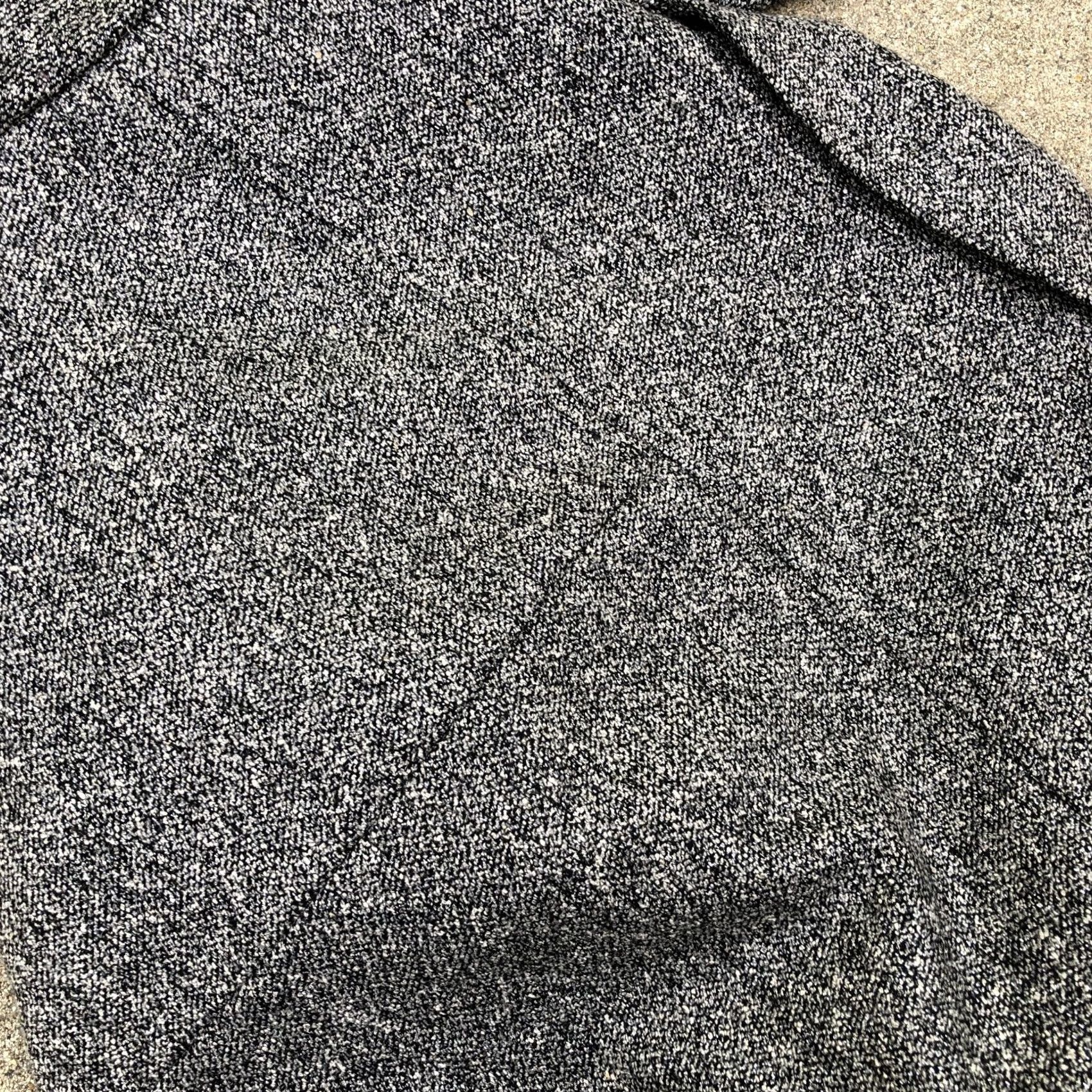 Anne Klein ANNE KLEIN AK Wool Silk Blazer Jacket Women's 14 Gray Stretch Long Sleeve Blazer 14 Womens Gray 90s Fashion? Size XL / US 12-14 / IT 48-50 - 5 Thumbnail