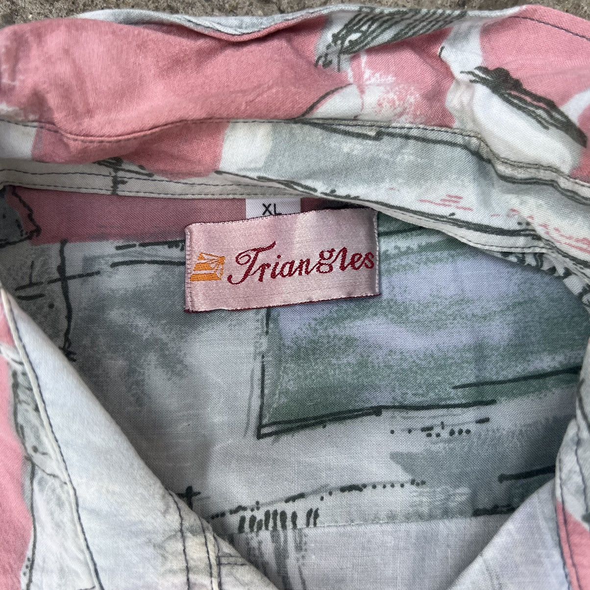 Vintage Vintage Abstract Print Flowers Art Pastel Shirt Button Up Size US XL / EU 56 / 4 - 5 Thumbnail