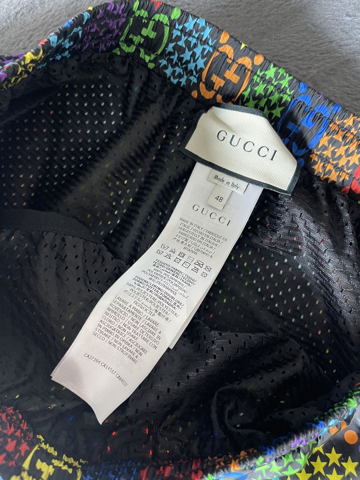 Gucci Gucci Rainbow Swim trunks Size US 30 / EU 46 - 3 Thumbnail