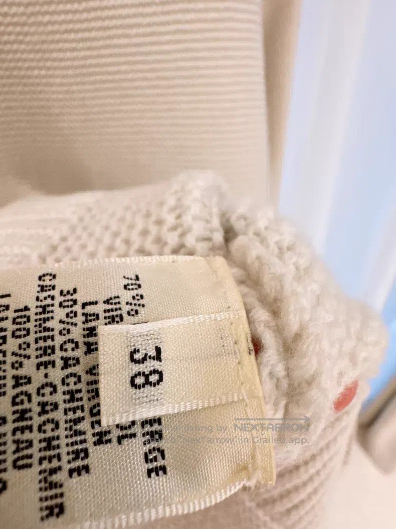 Hermes Hermes Light Beige Wool + Cashmere Knit Cardigan Size XS / US 0-2 / IT 36-38 - 7 Thumbnail