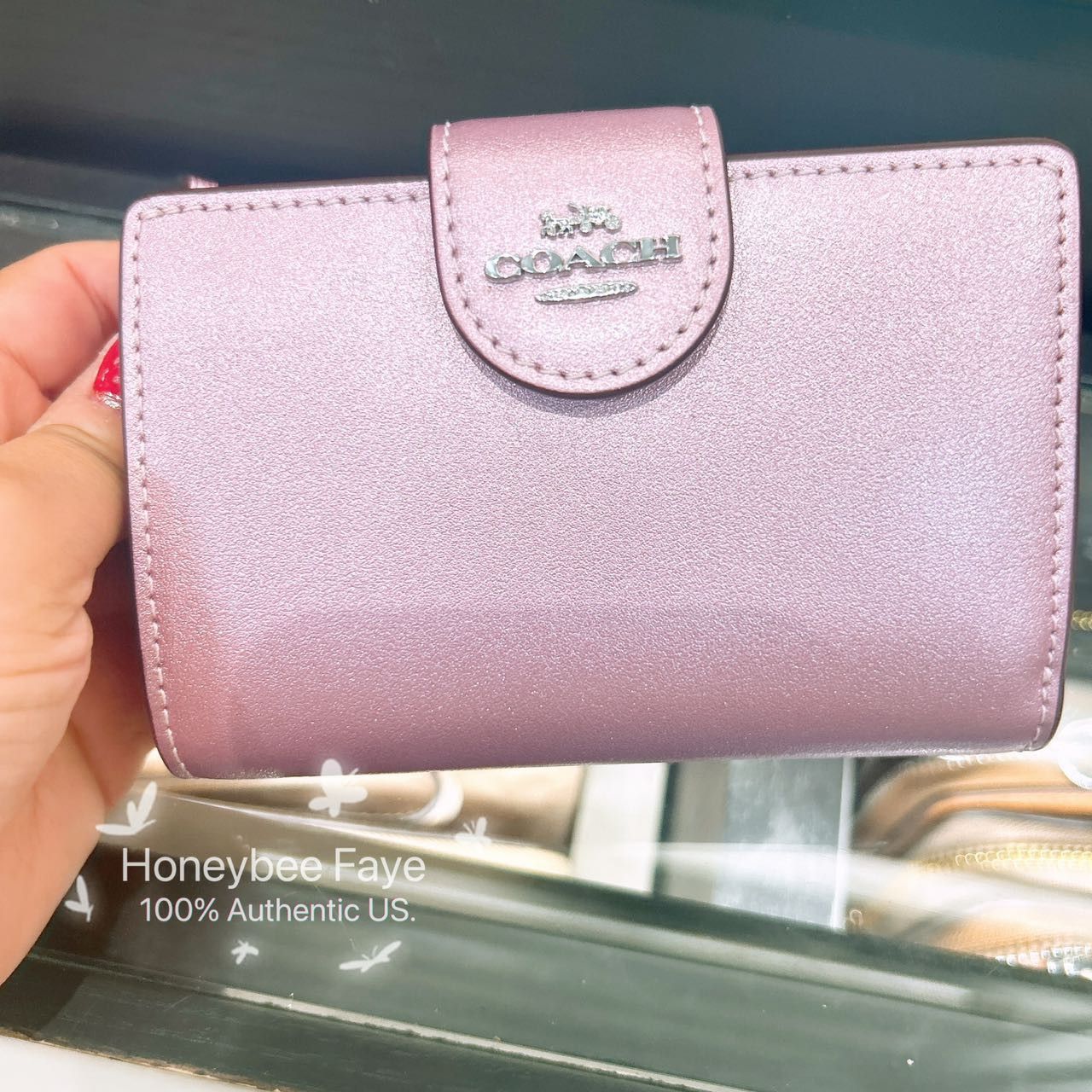 Coach Medium Corner Zip Wallet CW528 Size ONE SIZE - 2 Thumbnail