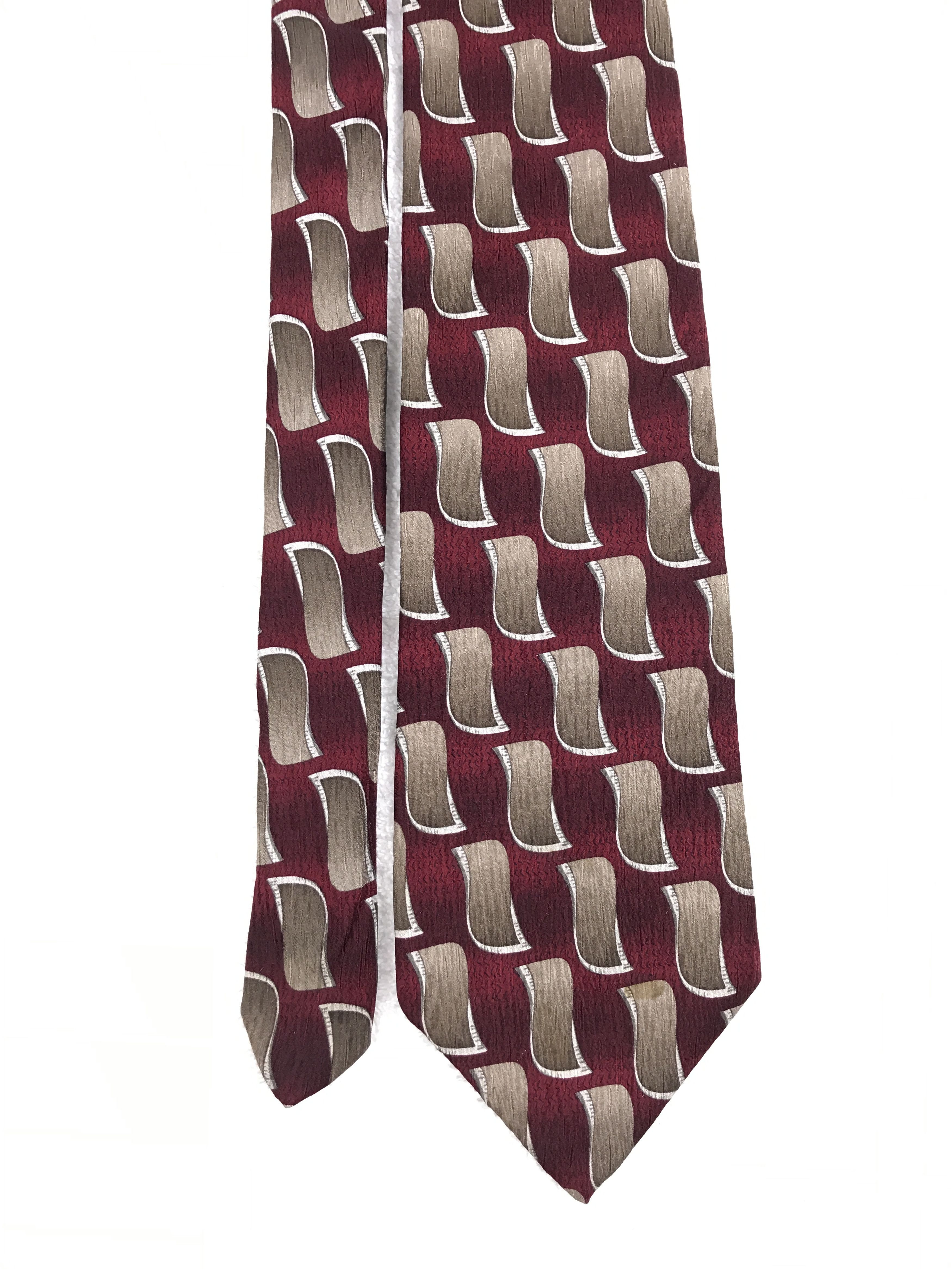 Daniel Hechter × Vintage Vintage Daniel Hechter Silk Necktie Size ONE SIZE - 3 Thumbnail