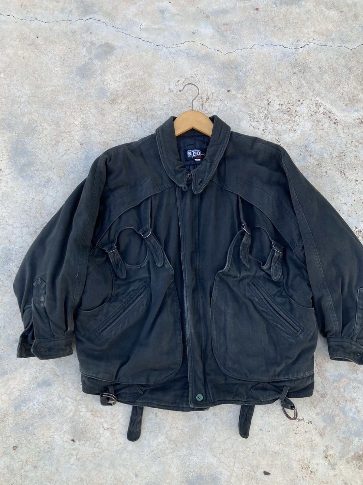 Seditionaries Neo Blood Tokyo Utility Bondage Bomber Jacket Size US L / EU 52-54 / 3 - 2 Thumbnail