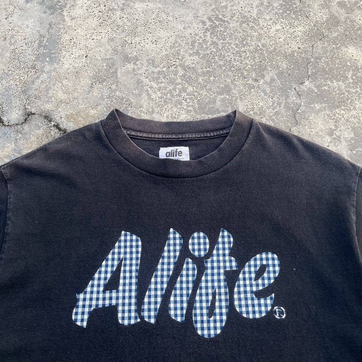 Alife Vintage 90s Alife Nice Big Logo Design Tee Size US M / EU 48-50 / 2 - 4 Thumbnail