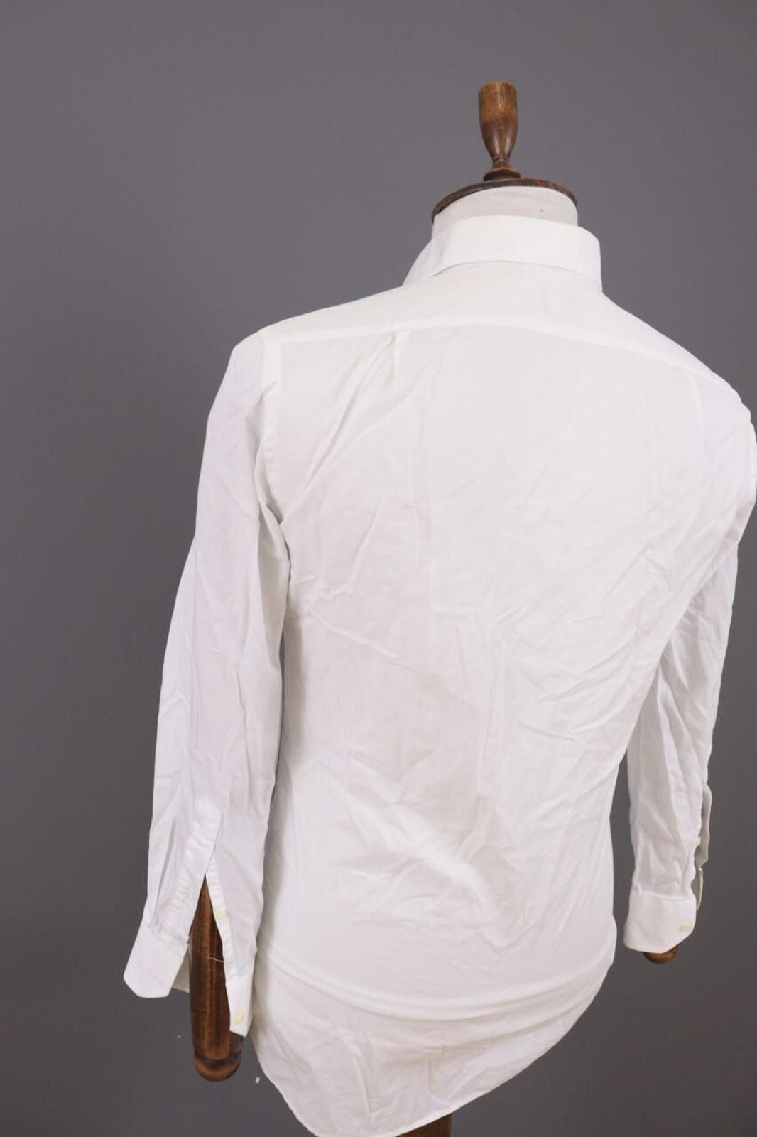 Designer Boggi Milano Tailored Fit Button Down Shirt Size 38 / 15 Size US M / EU 48-50 / 2 - 6 Thumbnail