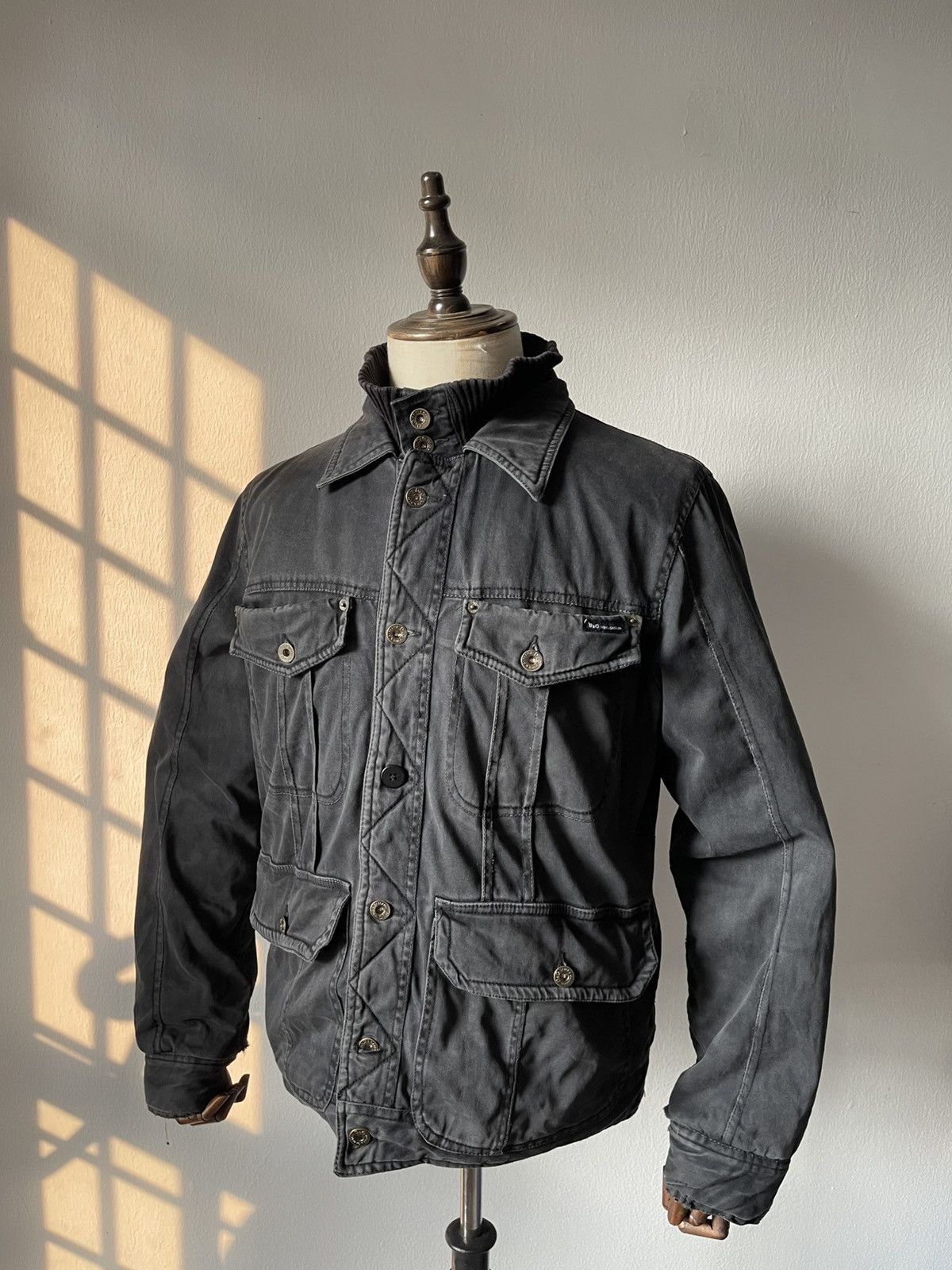 Dolce & Gabbana 2000s Dolce & Gabbana Disstressed Sailor Jacket 11 Size US M / EU 48-50 / 2 - 5 Thumbnail